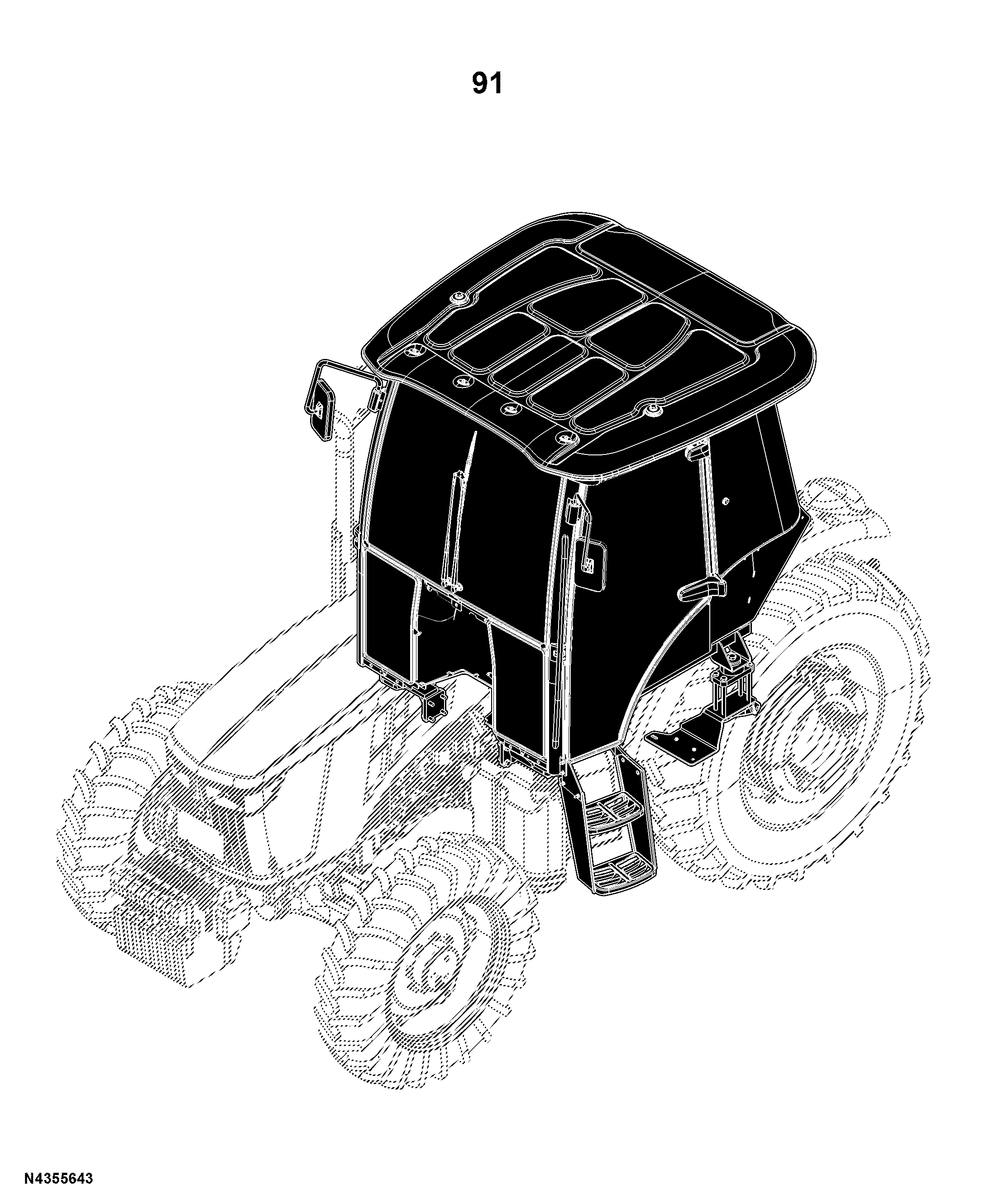 5E-1104 Tractor (PIN: 1N41104XXXXXXXXXX- )(China Edition)