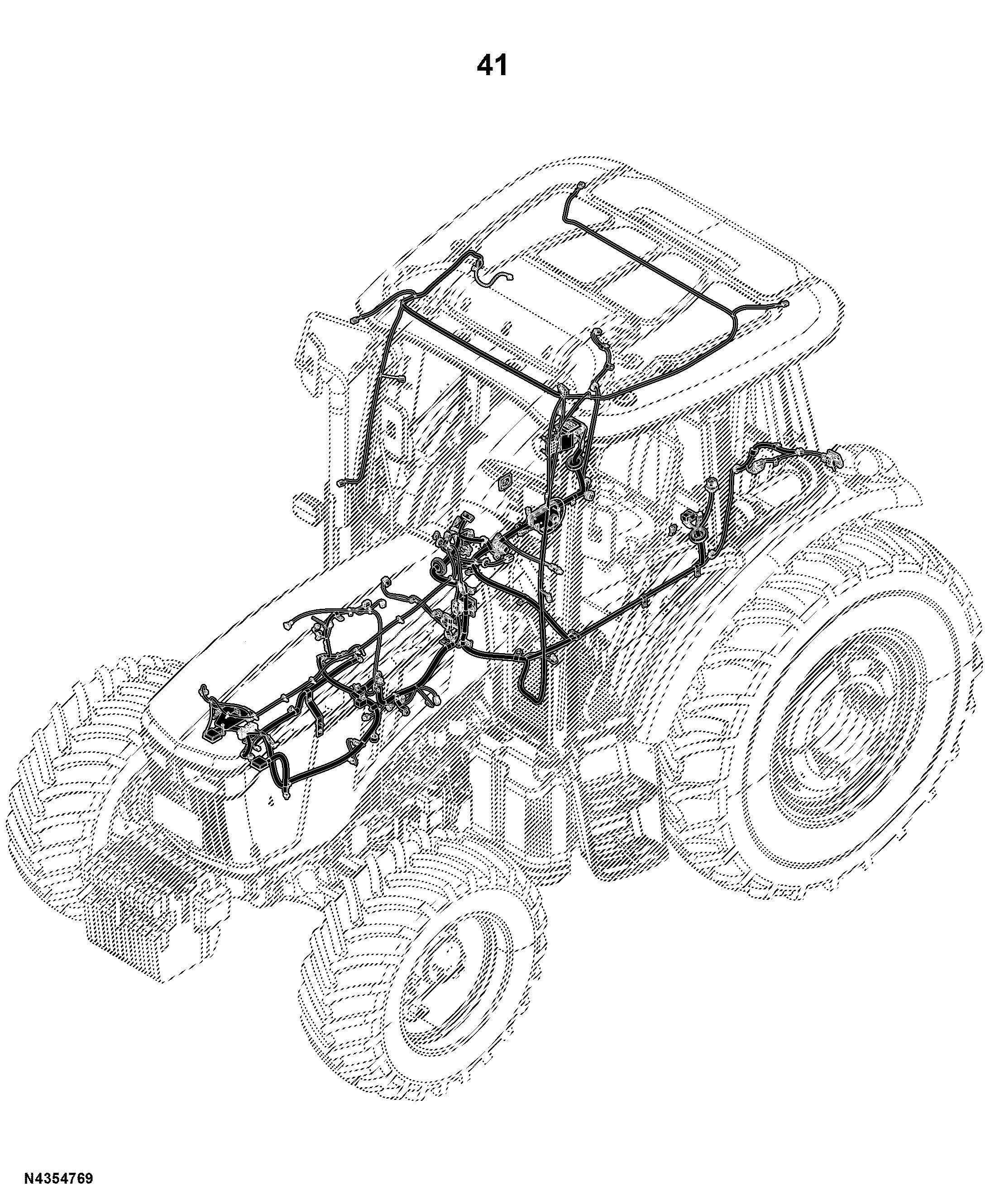 5E-904 Tractor (PIN: 1N4904XXXXXXXXXX- )(China Edition)