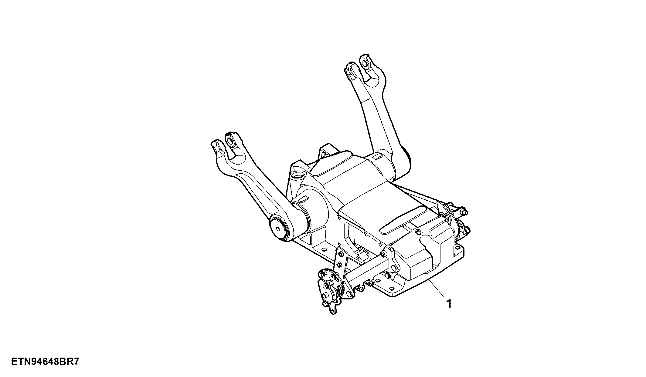 Rockshaft Unit, W/O Control Valve