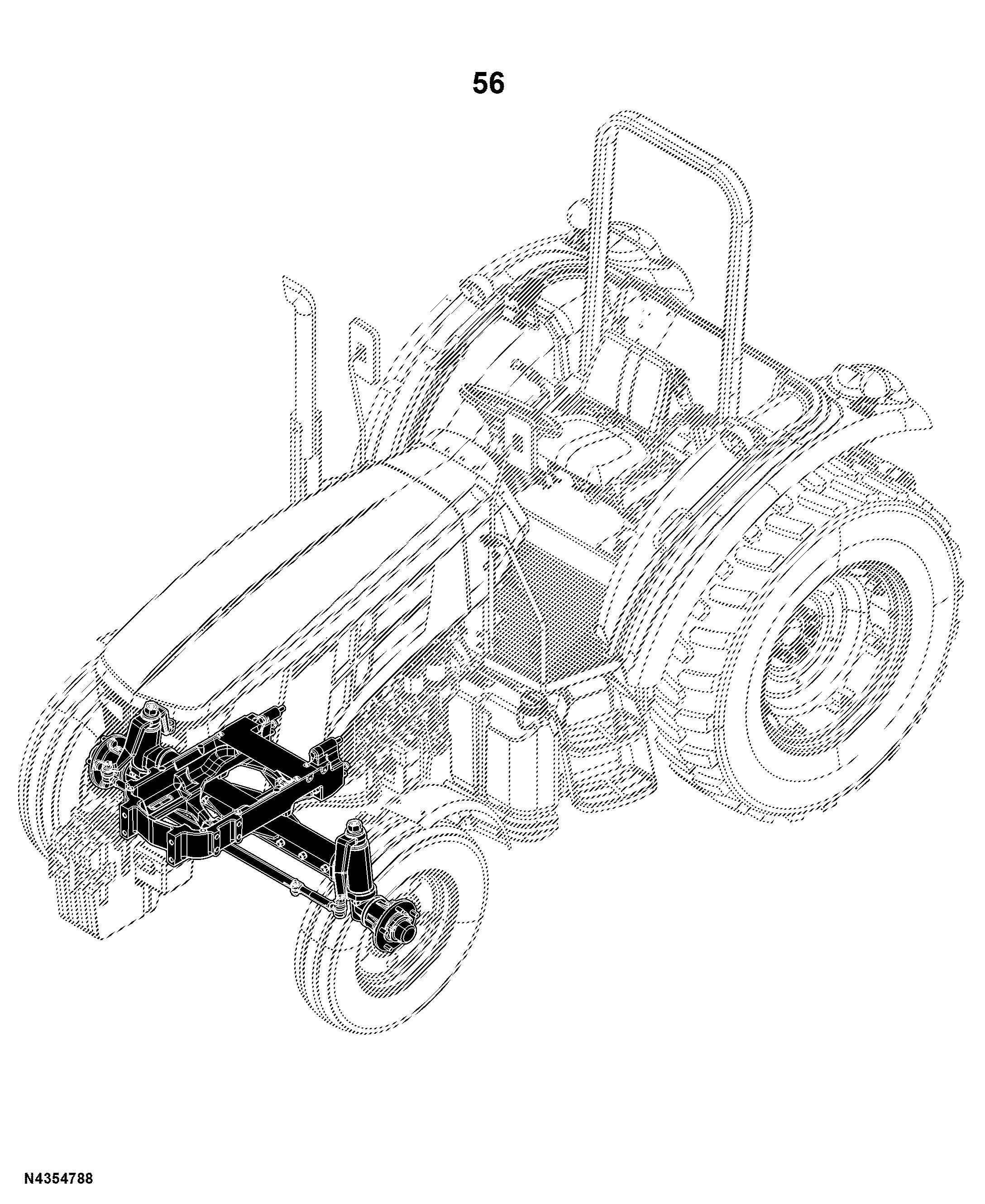 5E-1000 Tractor (PIN: 1N41000XXXXXXXXXX- )(China Edition)