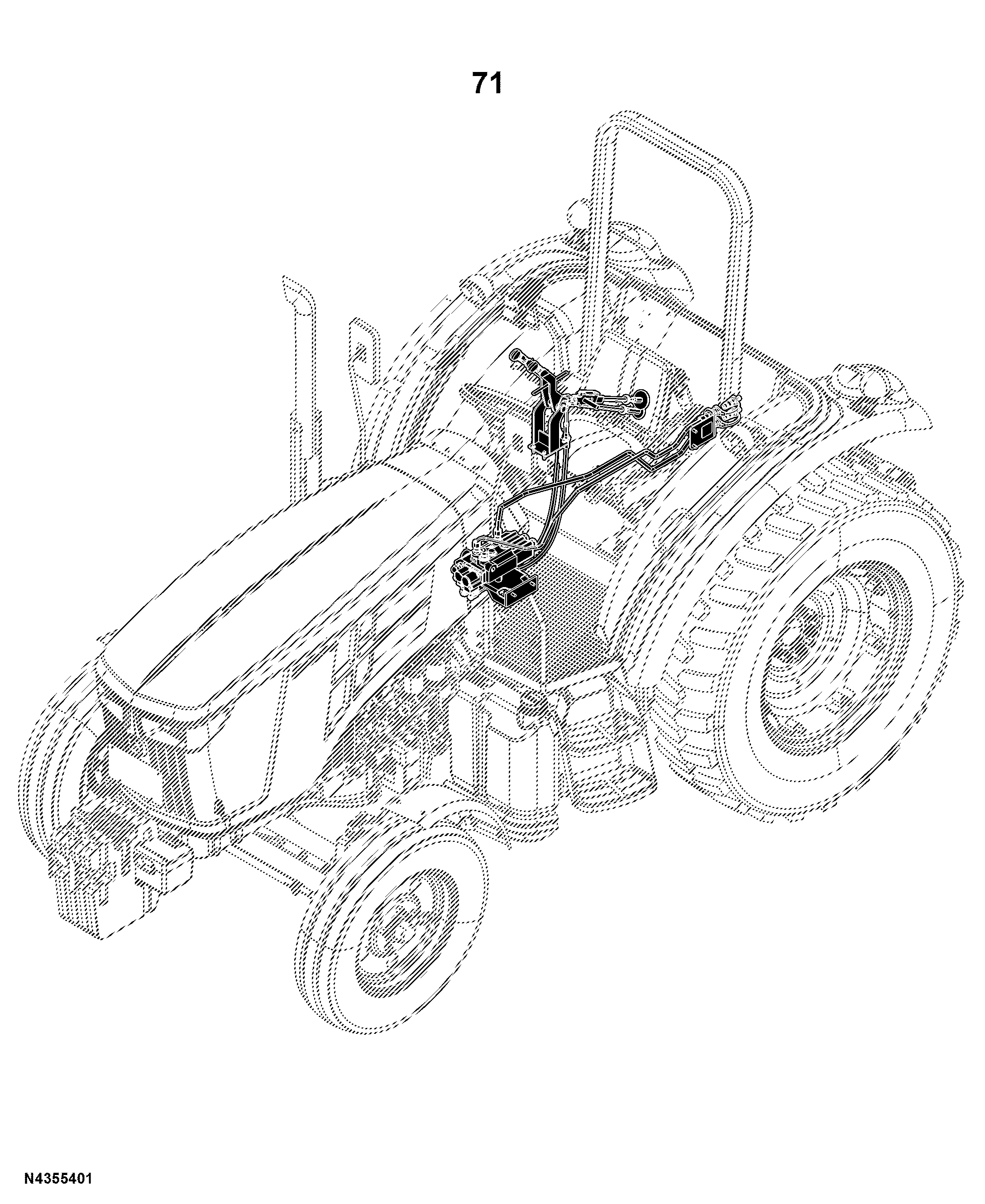 5E-1000 Tractor (PIN: 1N41000XXXXXXXXXX- )(China Edition)