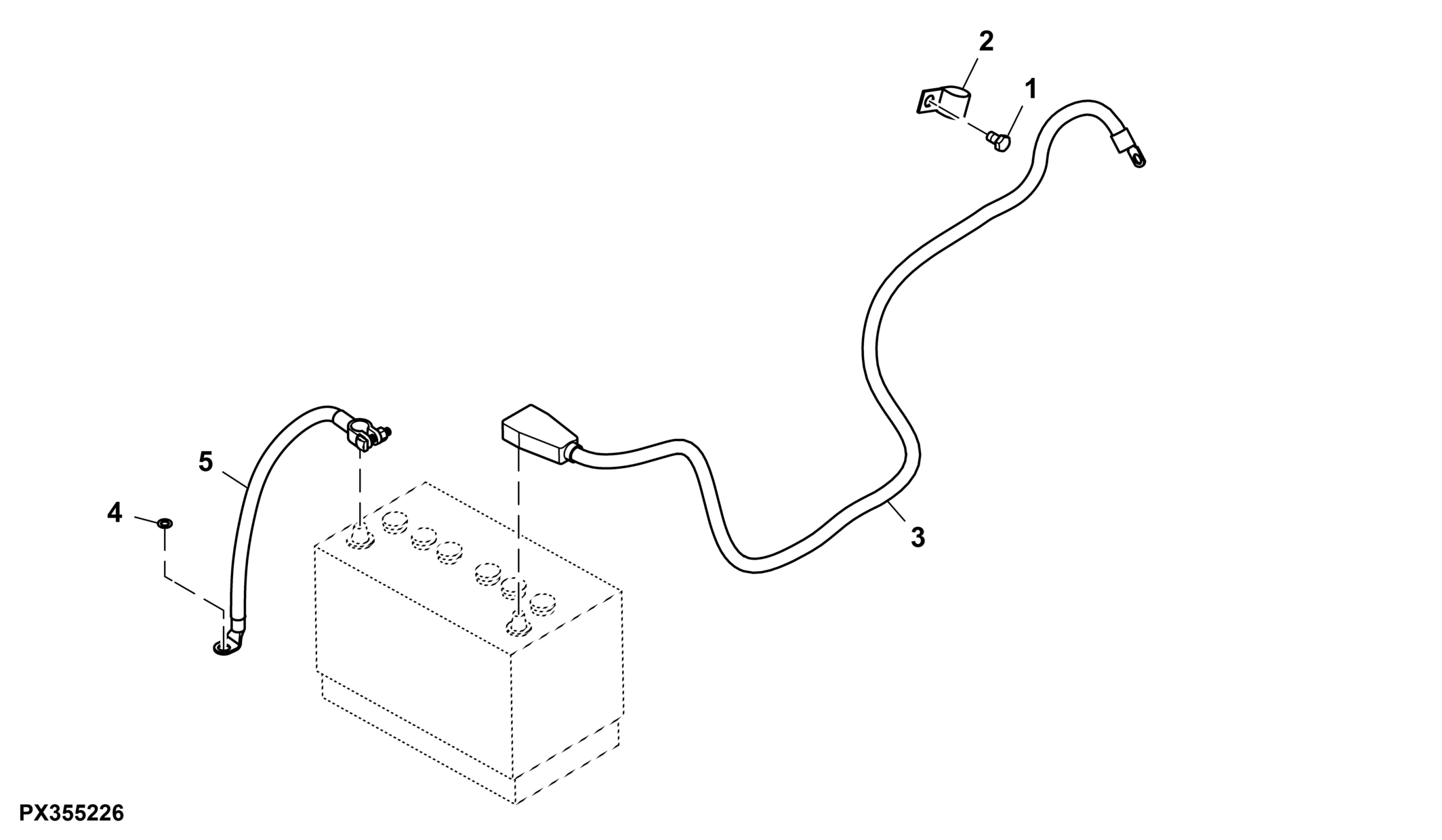 Battery Cable, OOS