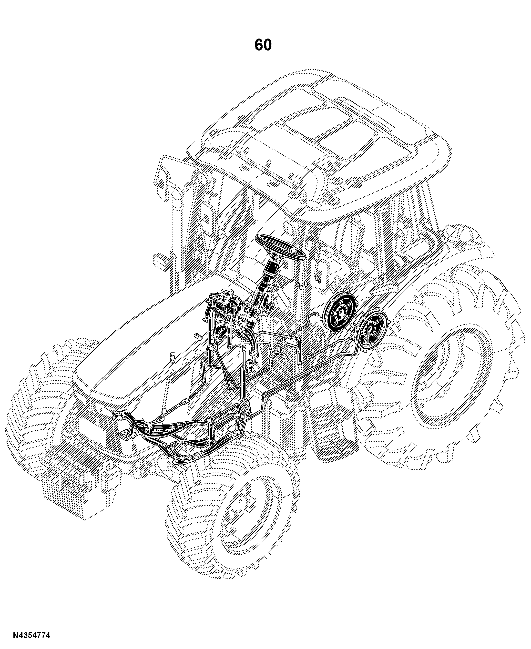 5E-904 Tractor (PIN: 1N4904XXXXXXXXXX- )(China Edition)