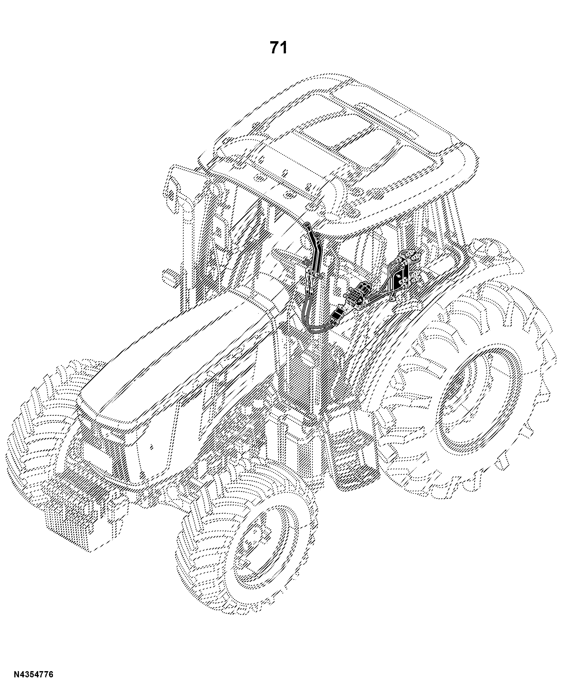 5E-904 Tractor (PIN: 1N4904XXXXXXXXXX- )(China Edition)