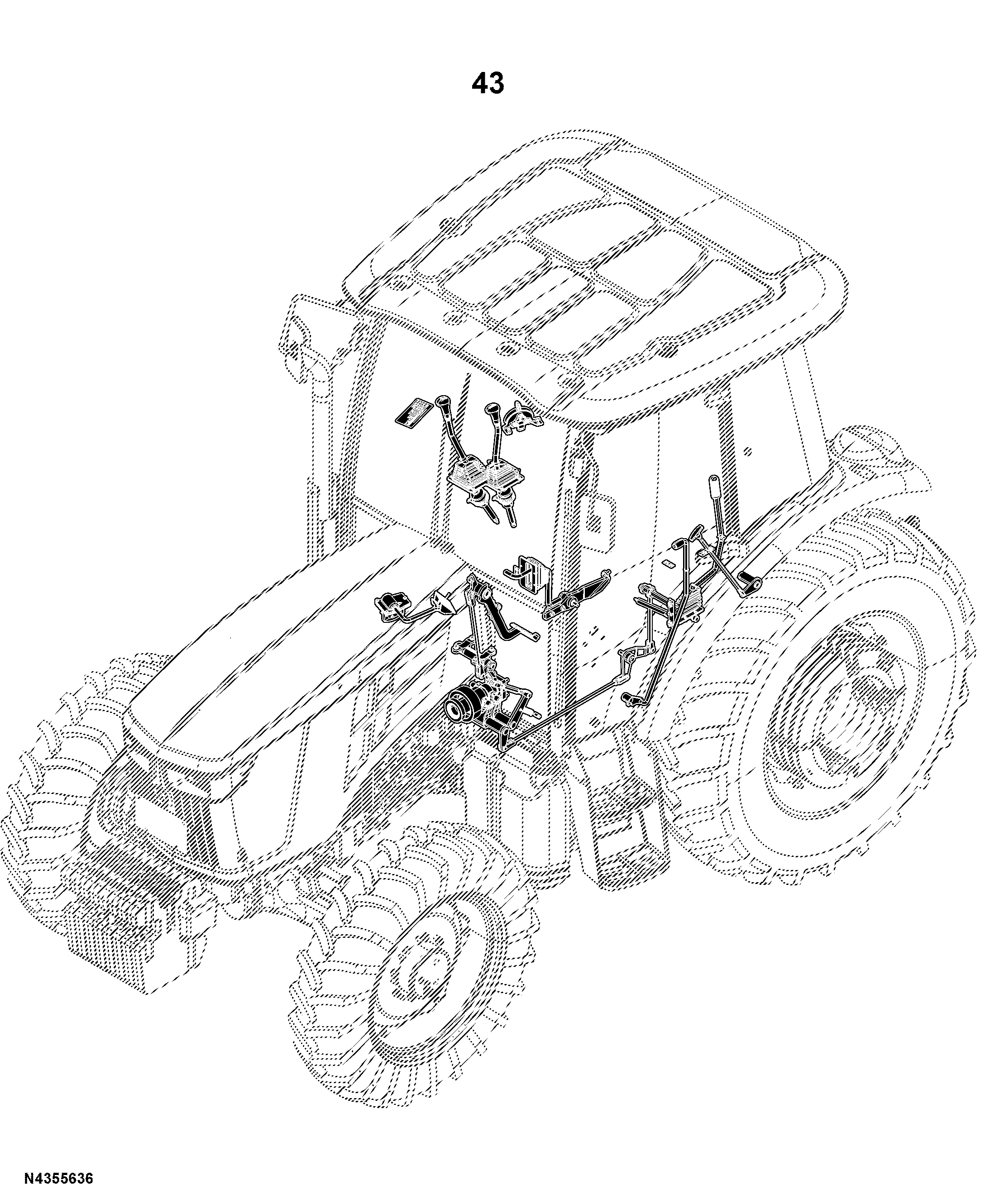 5E-1104 Tractor (PIN: 1N41104XXXXXXXXXX- )(China Edition)