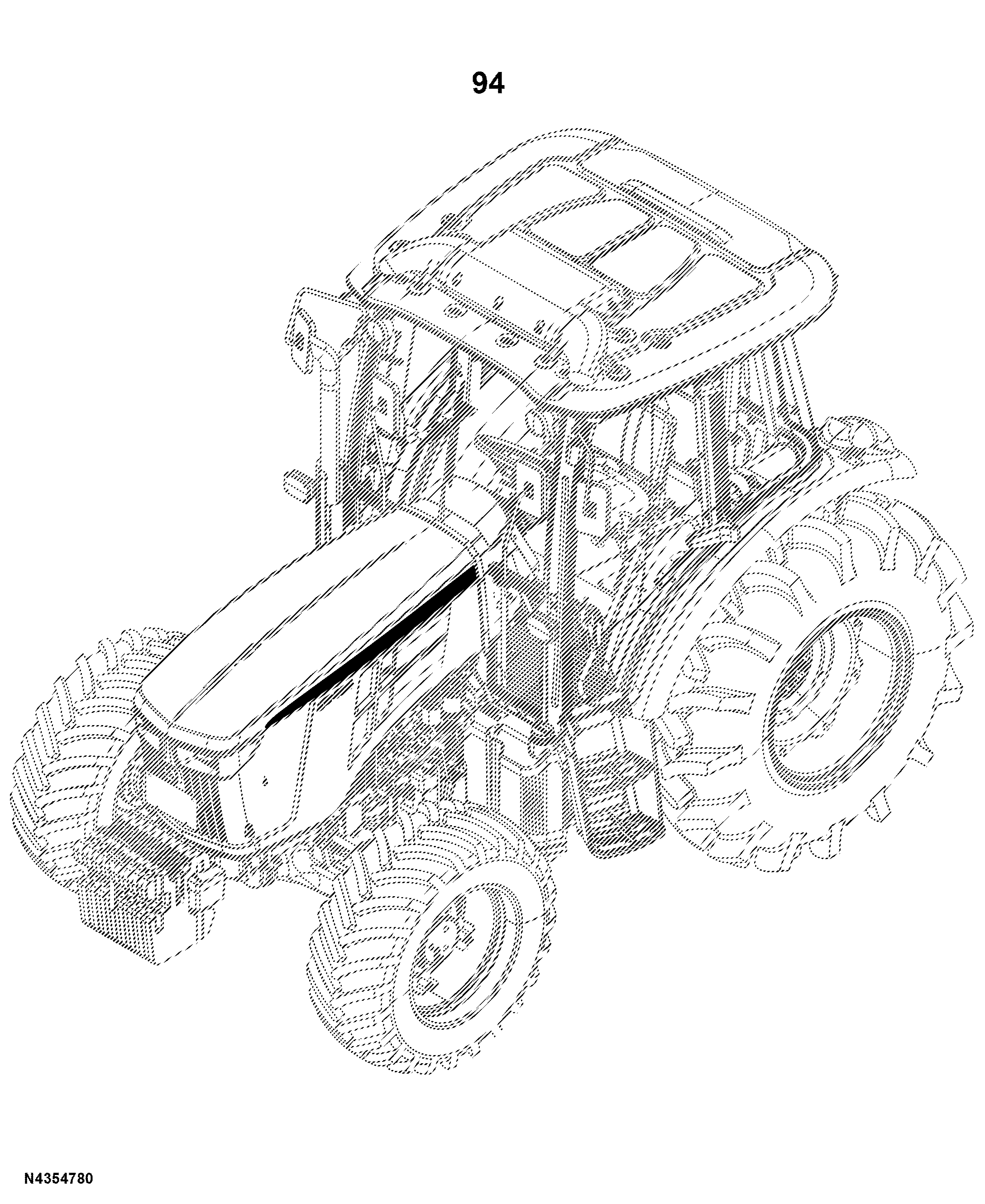 5E-904 Tractor (PIN: 1N4904XXXXXXXXXX- )(China Edition)