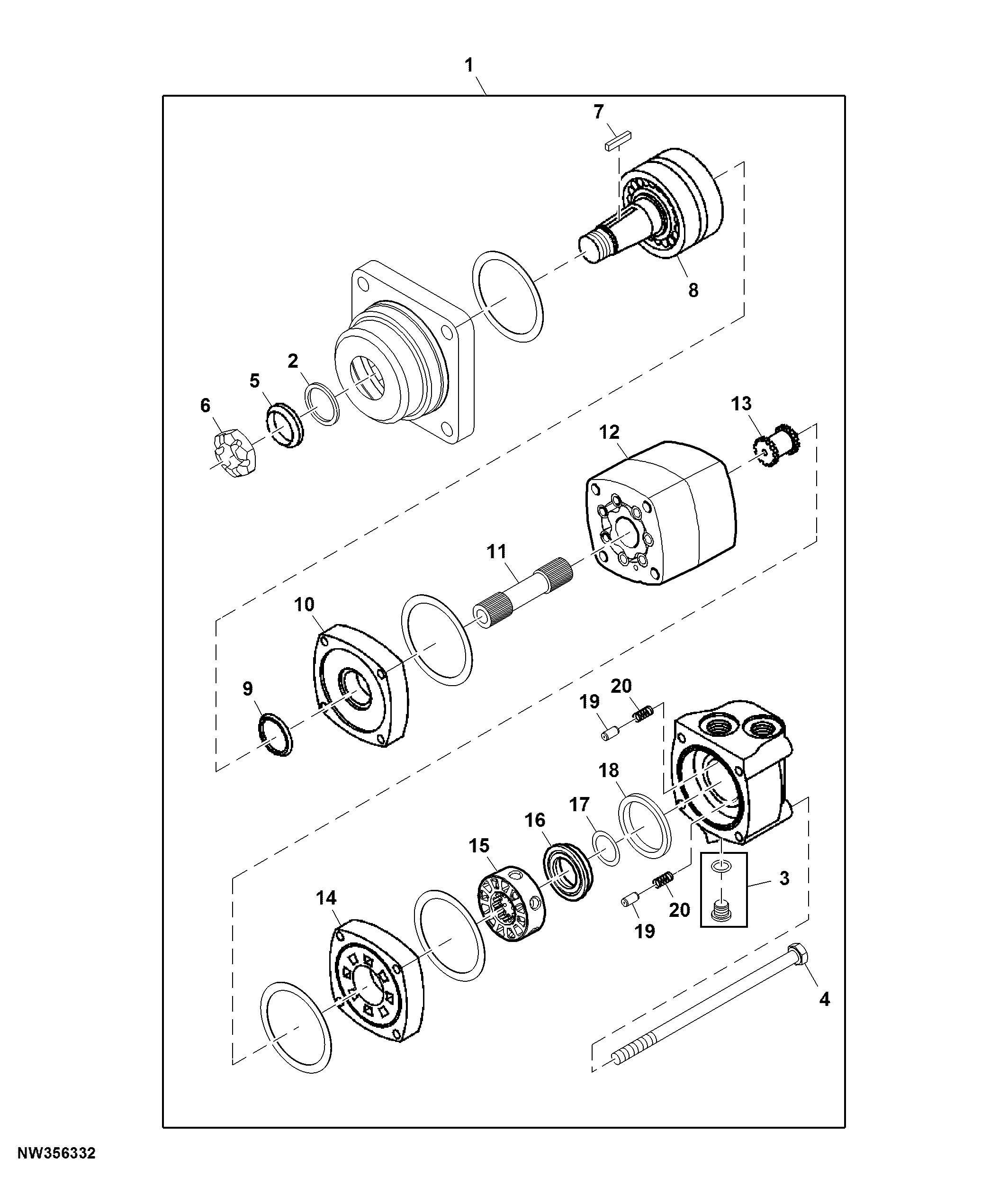 Elevator Drive Motor Components, Standard and Variable