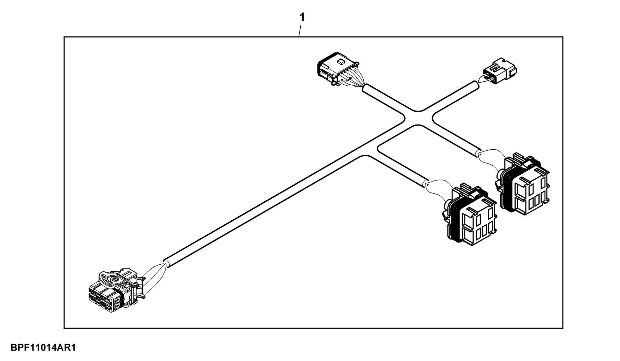 Attachment, Base Station Manager Wiring Harness