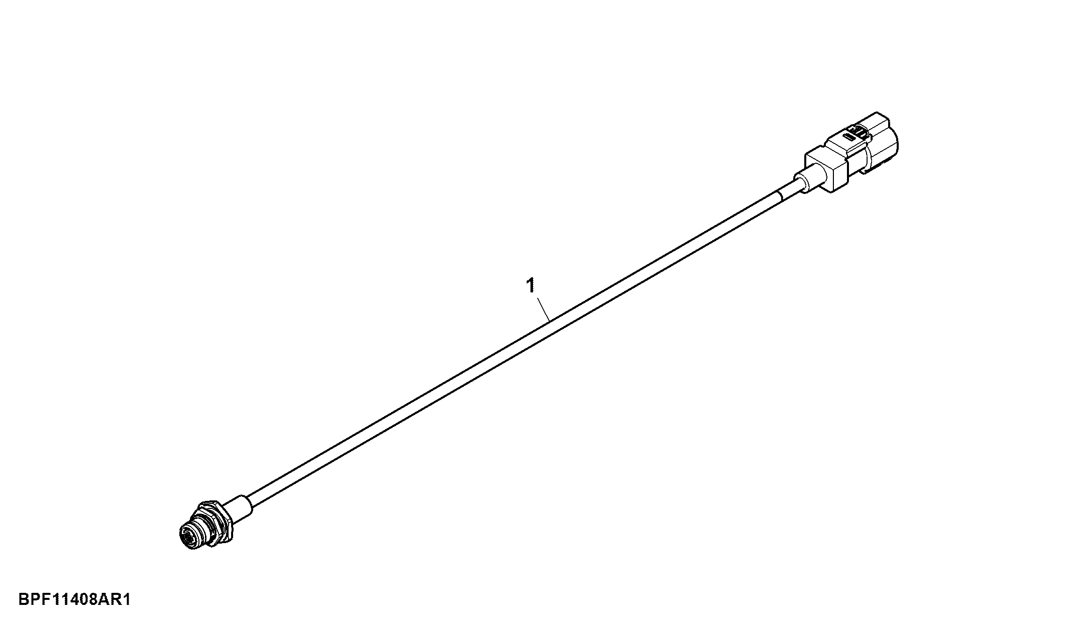 Ethernet Cable, Modular Telematics Gateway, 4G LTE, 16"