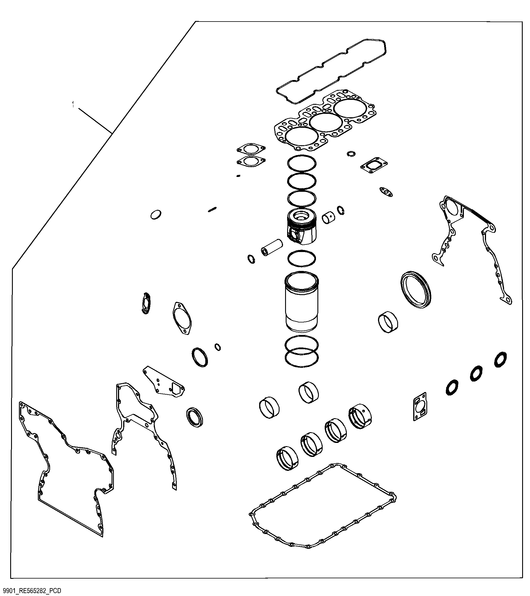9901 Engine Overhaul Kit
