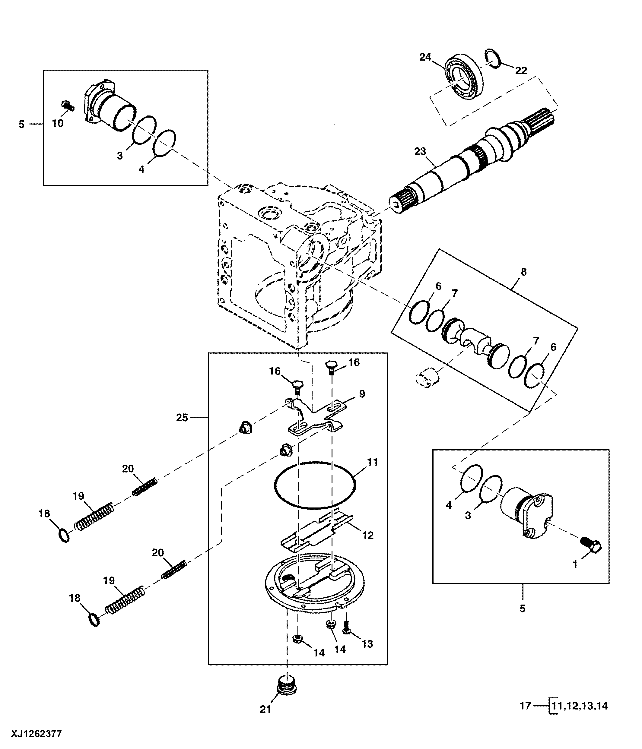 Hydrostatic Pump Components, Limitation Control