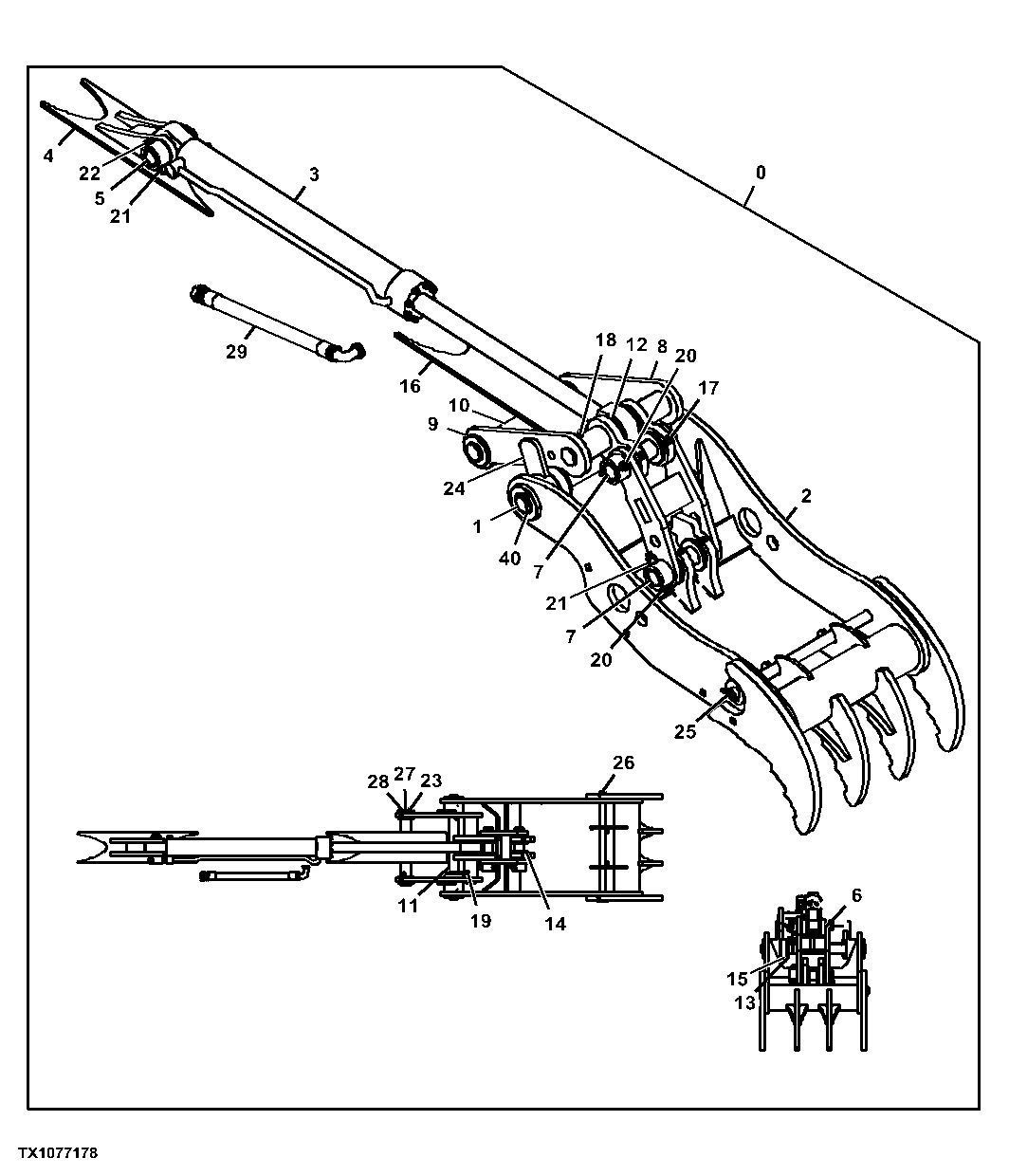 Progressive Hydraulic Thumb Kit, With Coupler (Kits Built 28 June 2010 -)