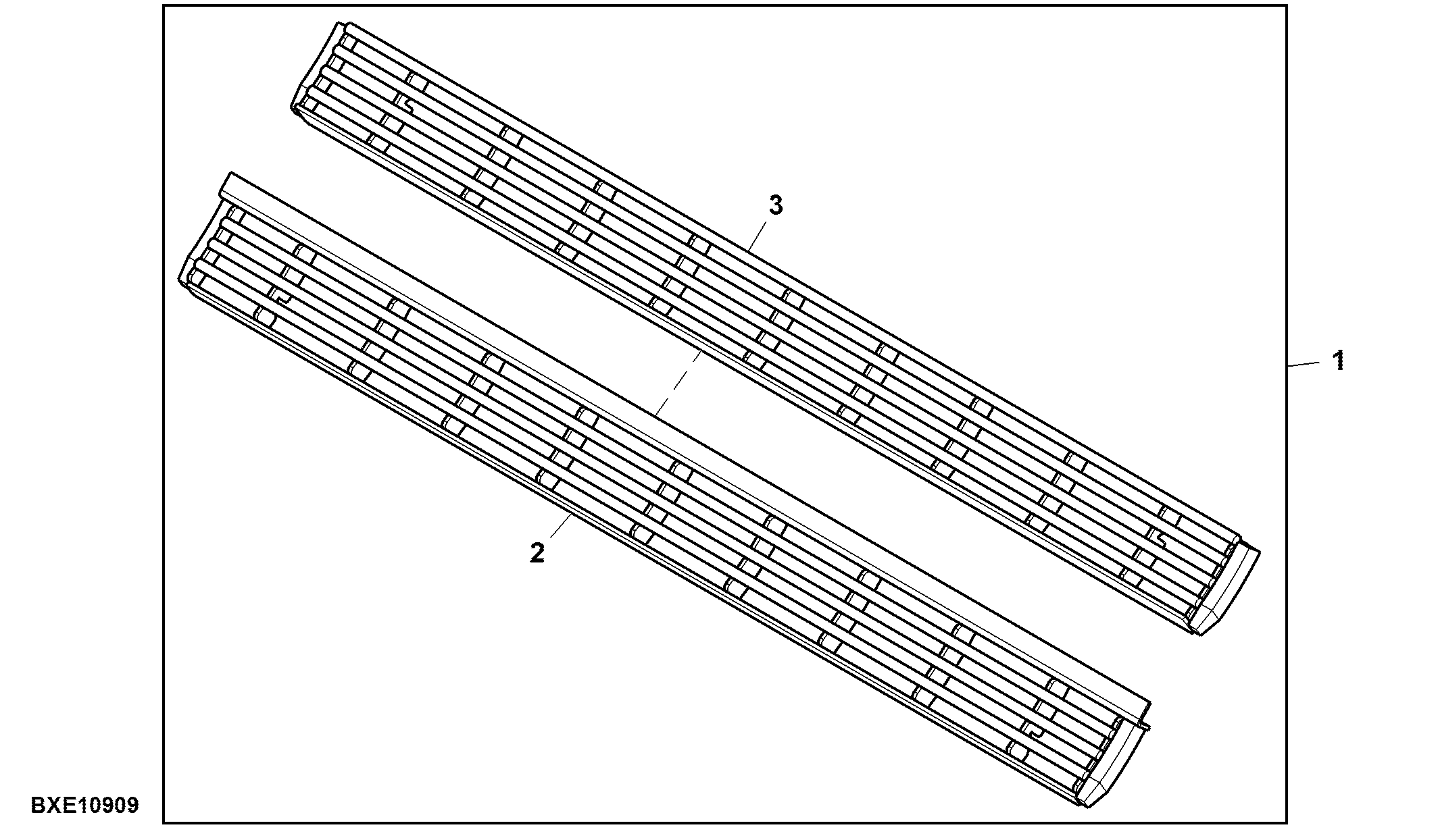 Multi Crop Round Bar Concave Insert, Attachment