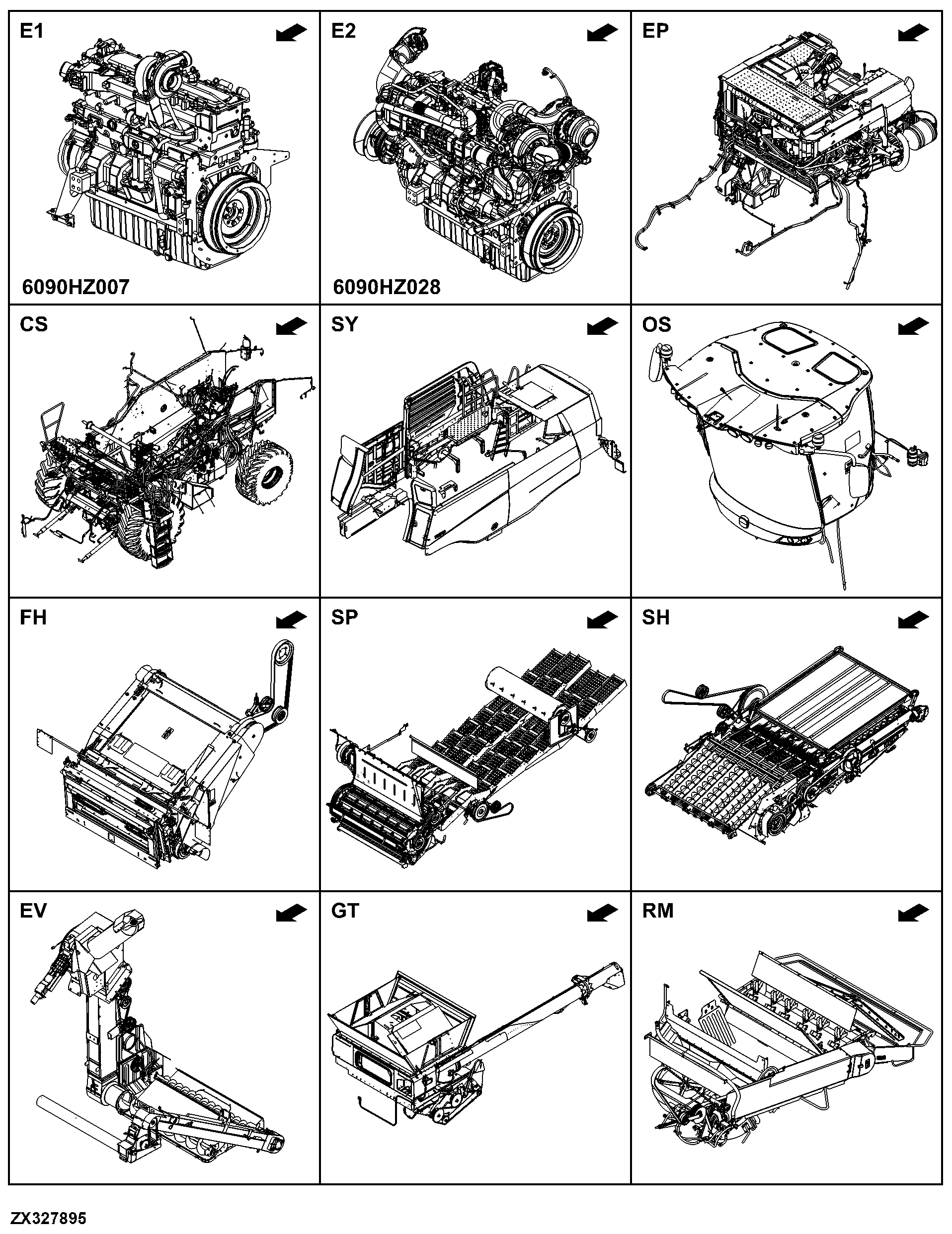W660 Combine (Worldwide Edition, S.N. 115000- )