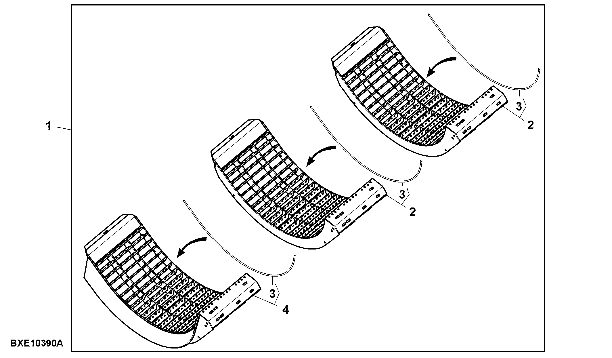Regular Wear Concave, Large Wire, Attachment