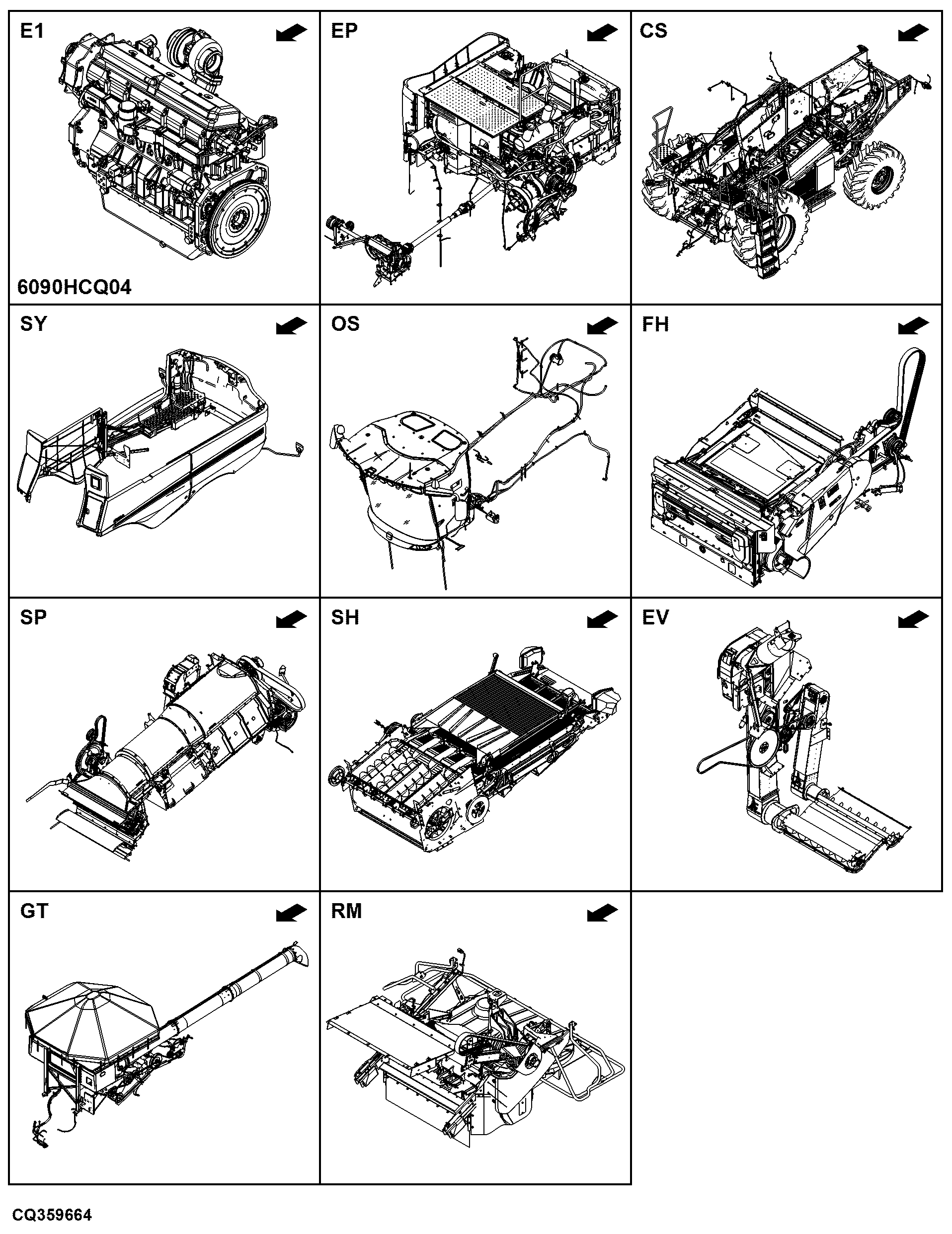 S770 Combine (PIN: 1CQS770XXXX130100-1CQS770XXXX140099)