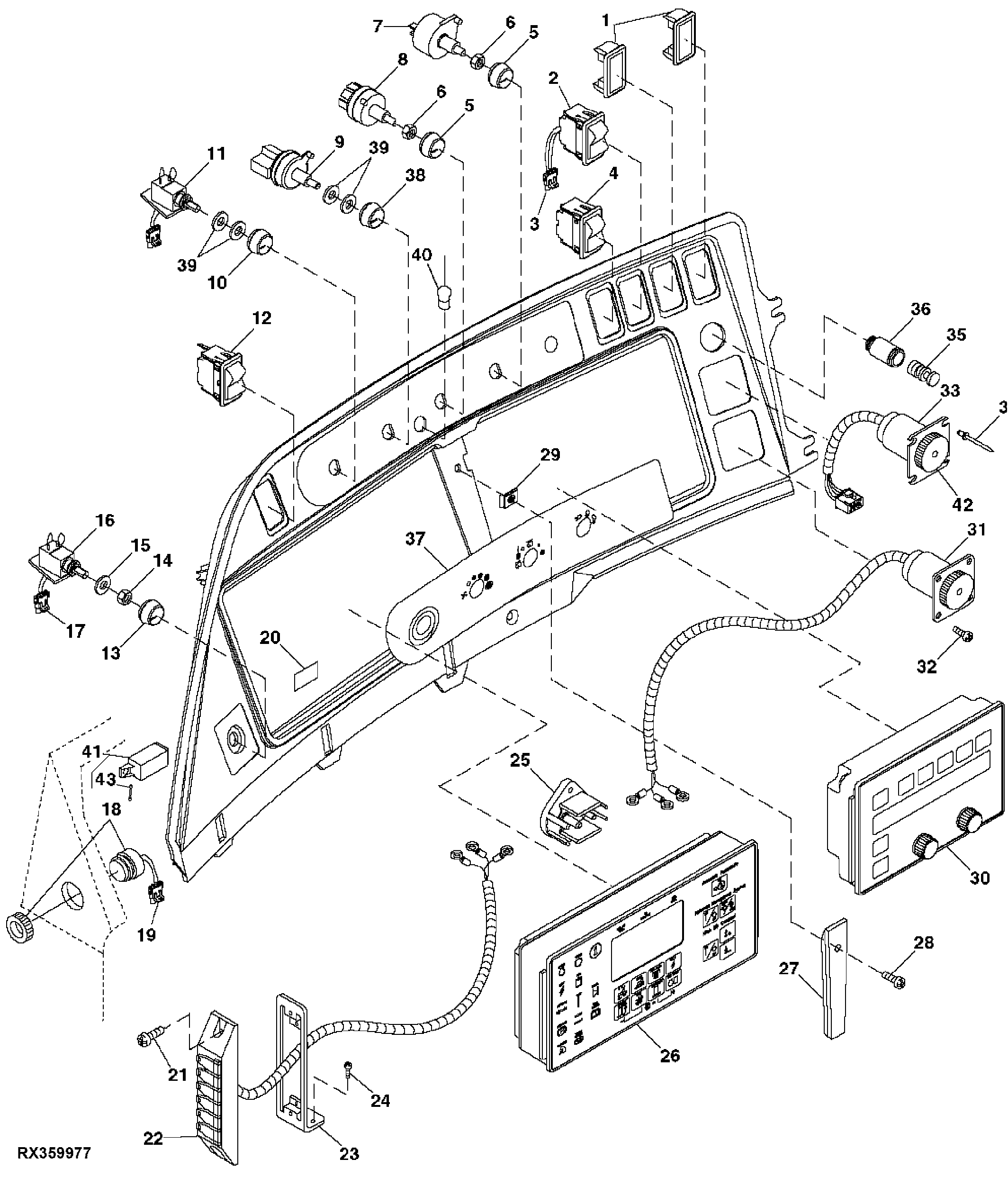 Console Controls And Switches - (Continued)