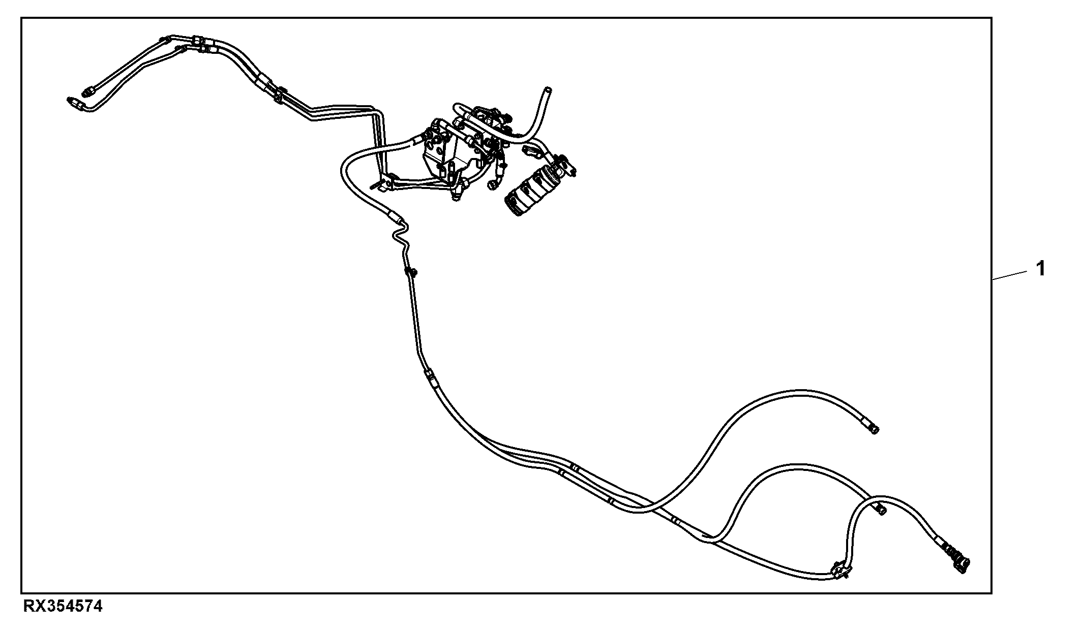Hydraulic Trailer Brake, Attachment (804001 - )