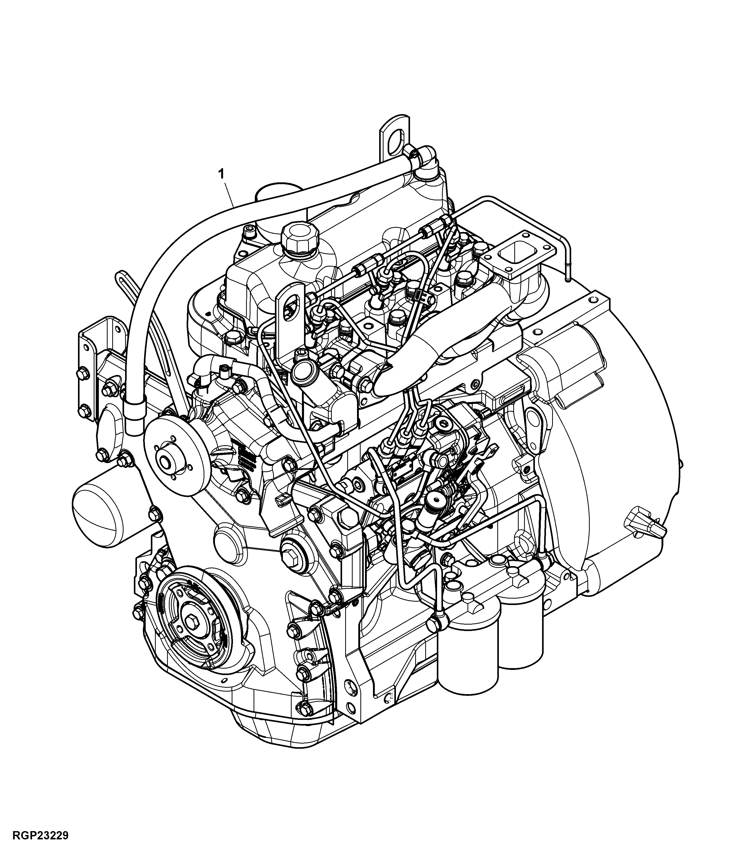 9901 Replacement Engine