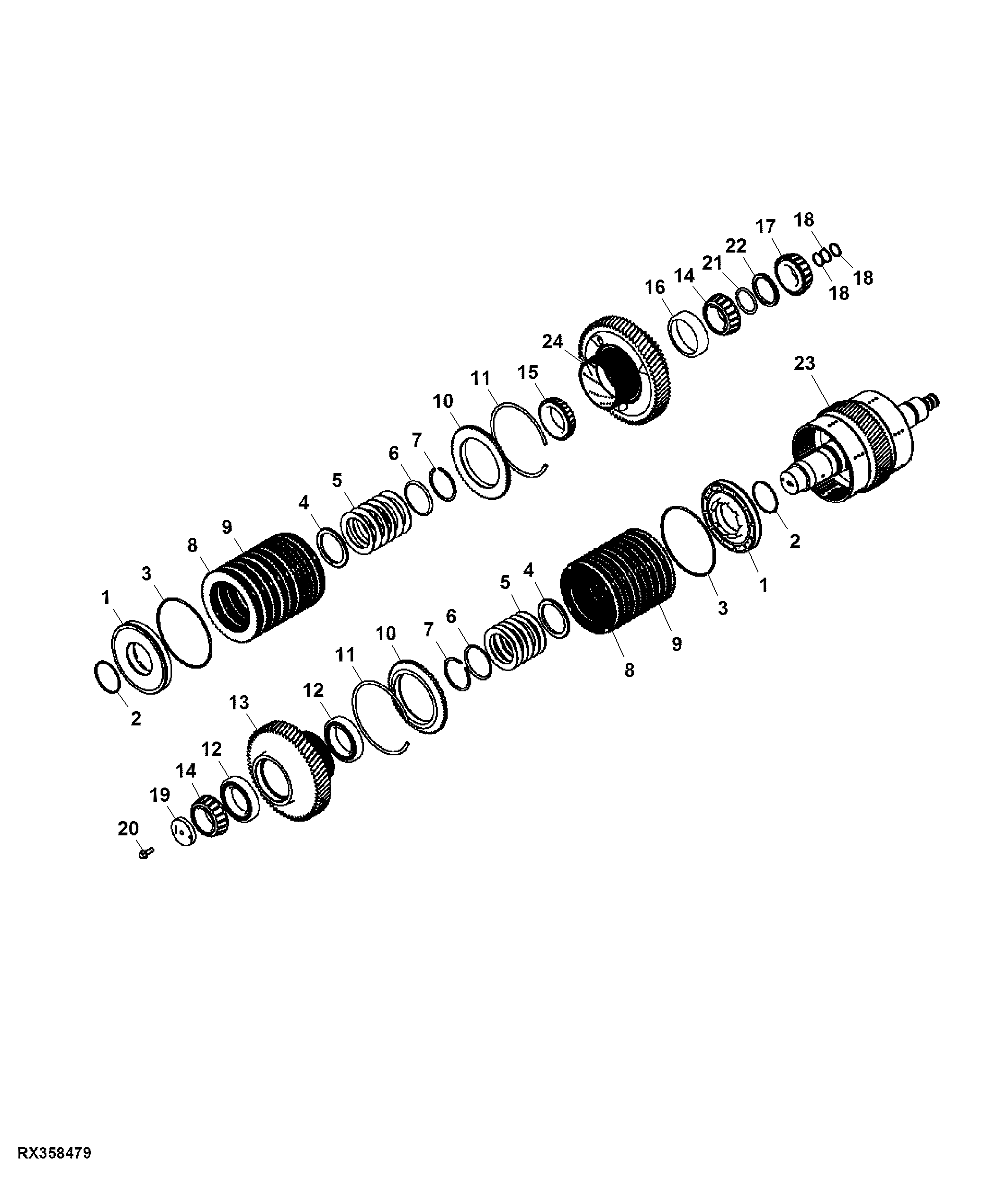 TRANSMISSION THIRD STAGE ASSEMBLY (YZ502213)