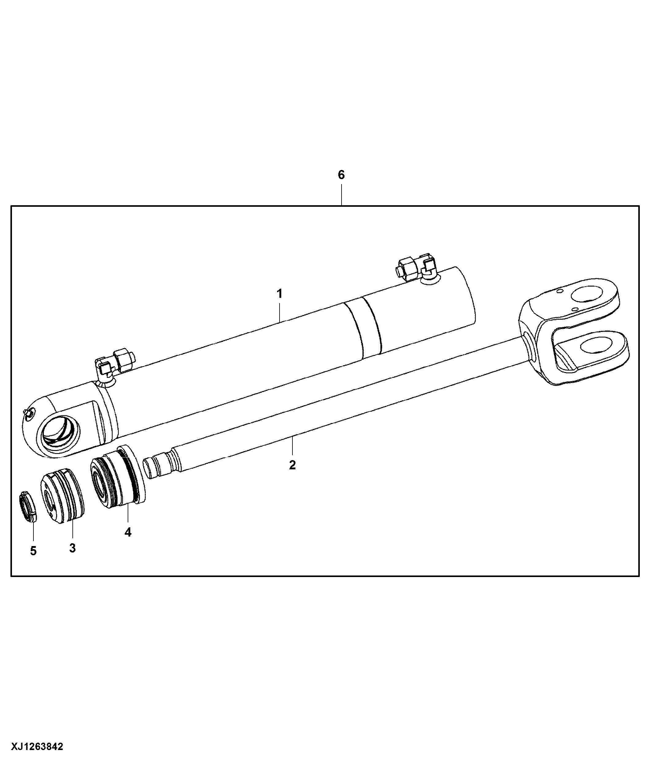 Boom Lift Cylinder Components