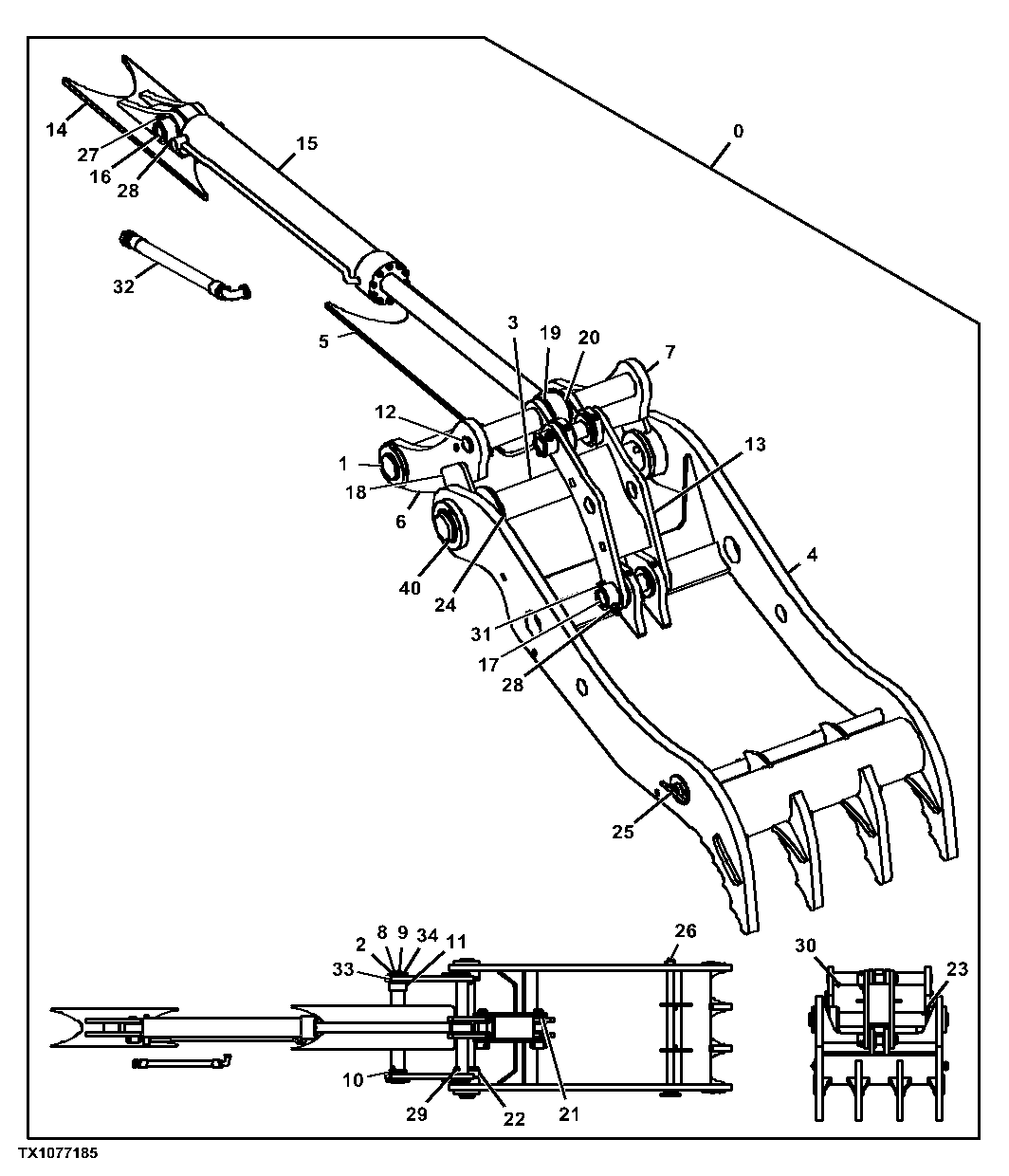 Progressive Hydraulic Thumb Kit (Kits Built 28 June 2010 -)