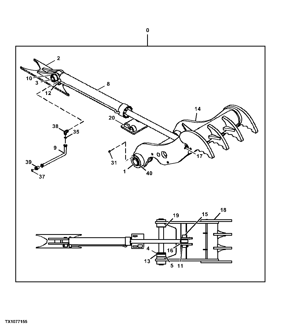 Direct Hydraulic Thumb Kit with Coupler (Kits Built 28 June 2010 -)
