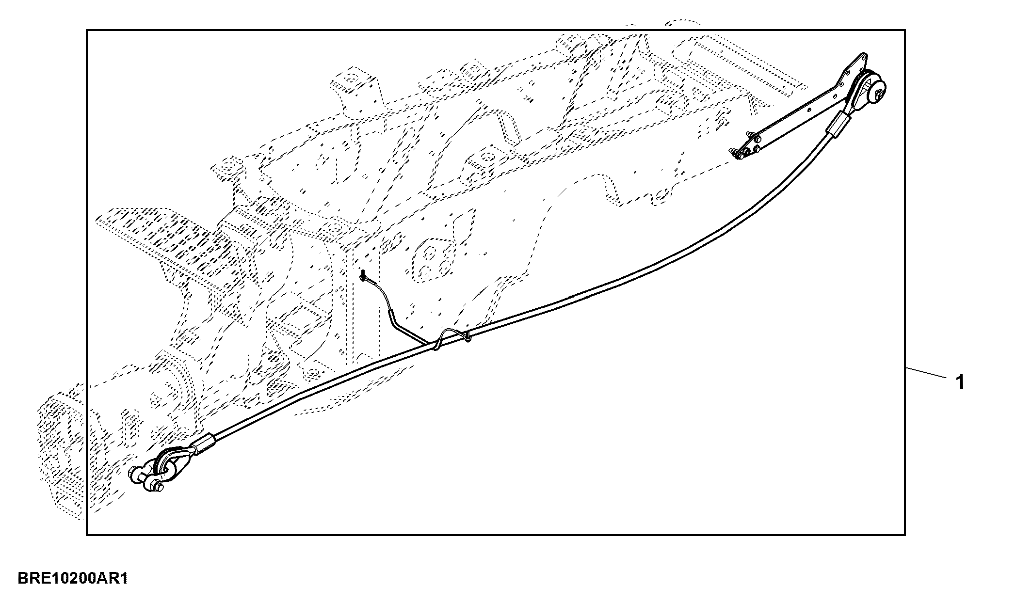 Tow Cable, Double Reduction, W/O Weights, Attachment