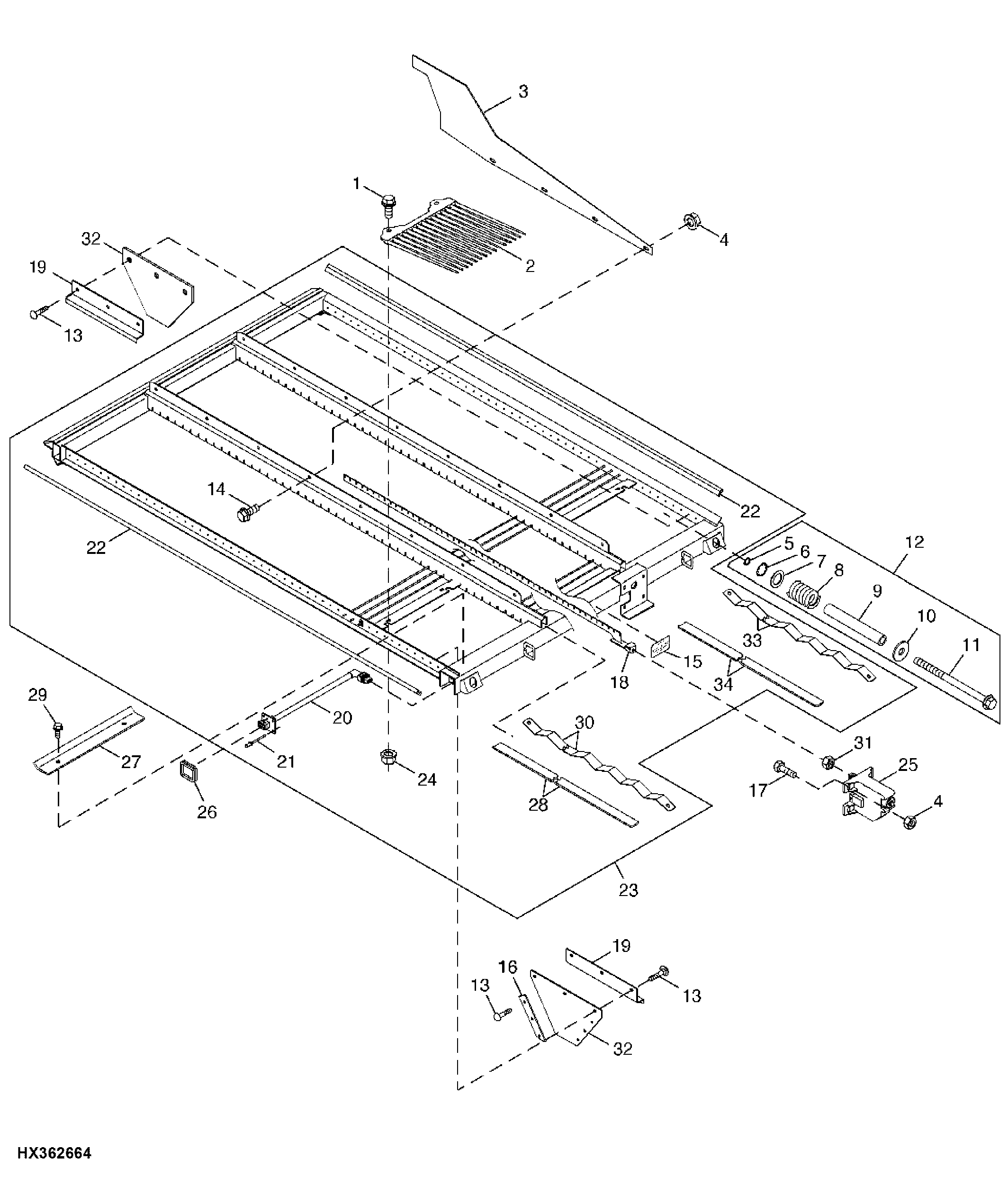 Chaffer Element and Touchset Automatic Combine Adjustment