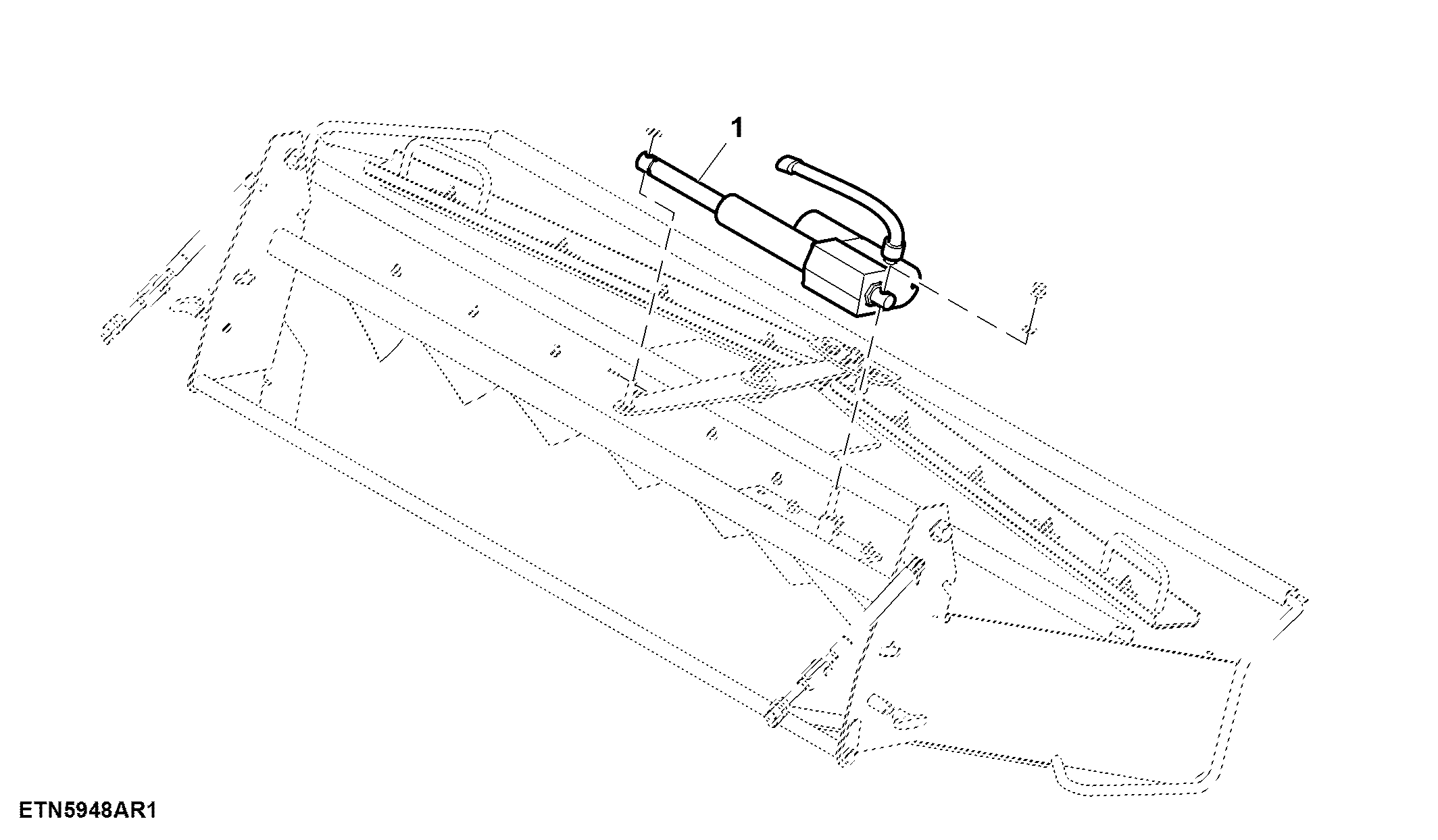 Electric Motor, Adjustable Straw Deflector