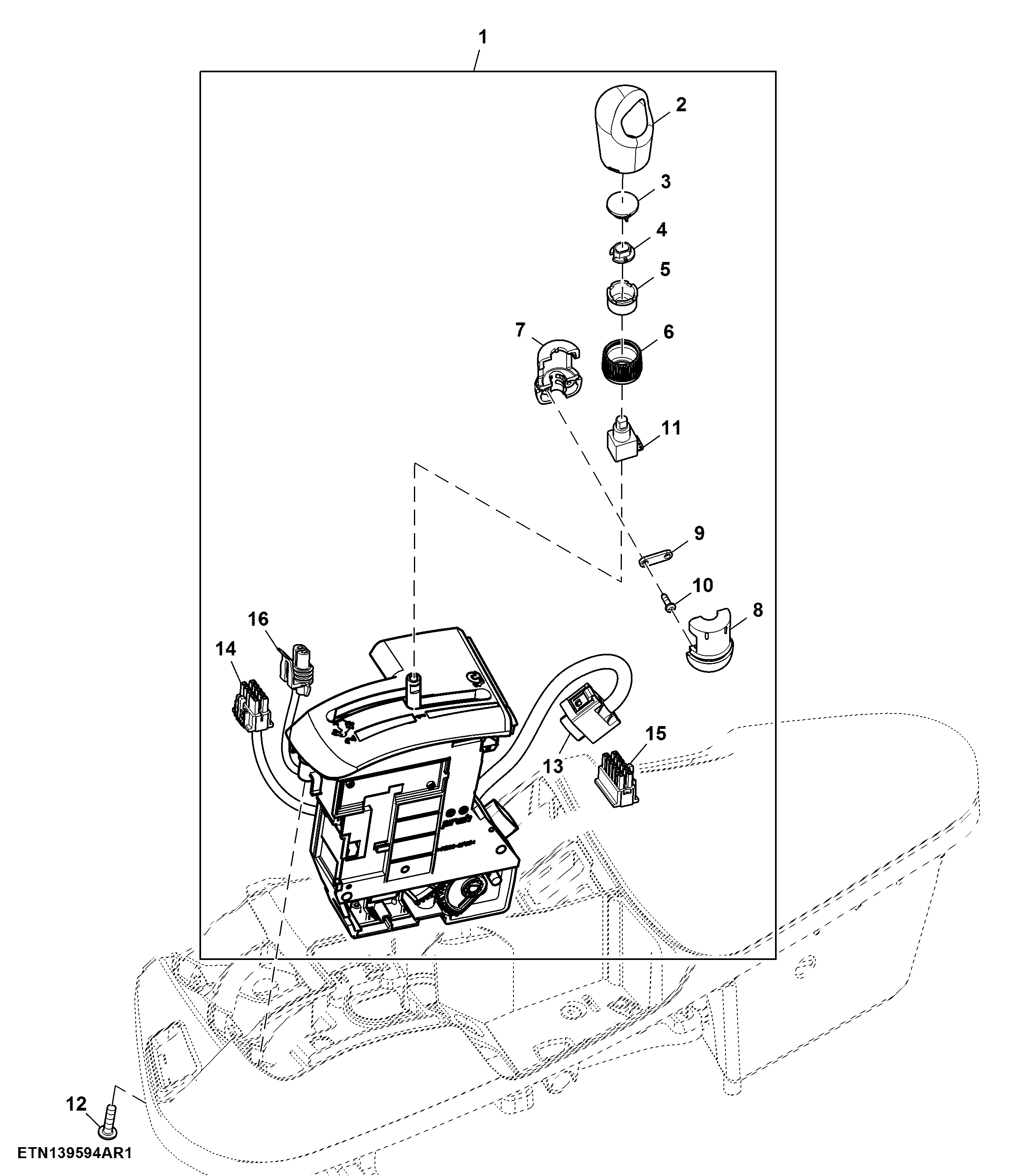 Control, W/ Right Hand Reverser and Park, IVT™