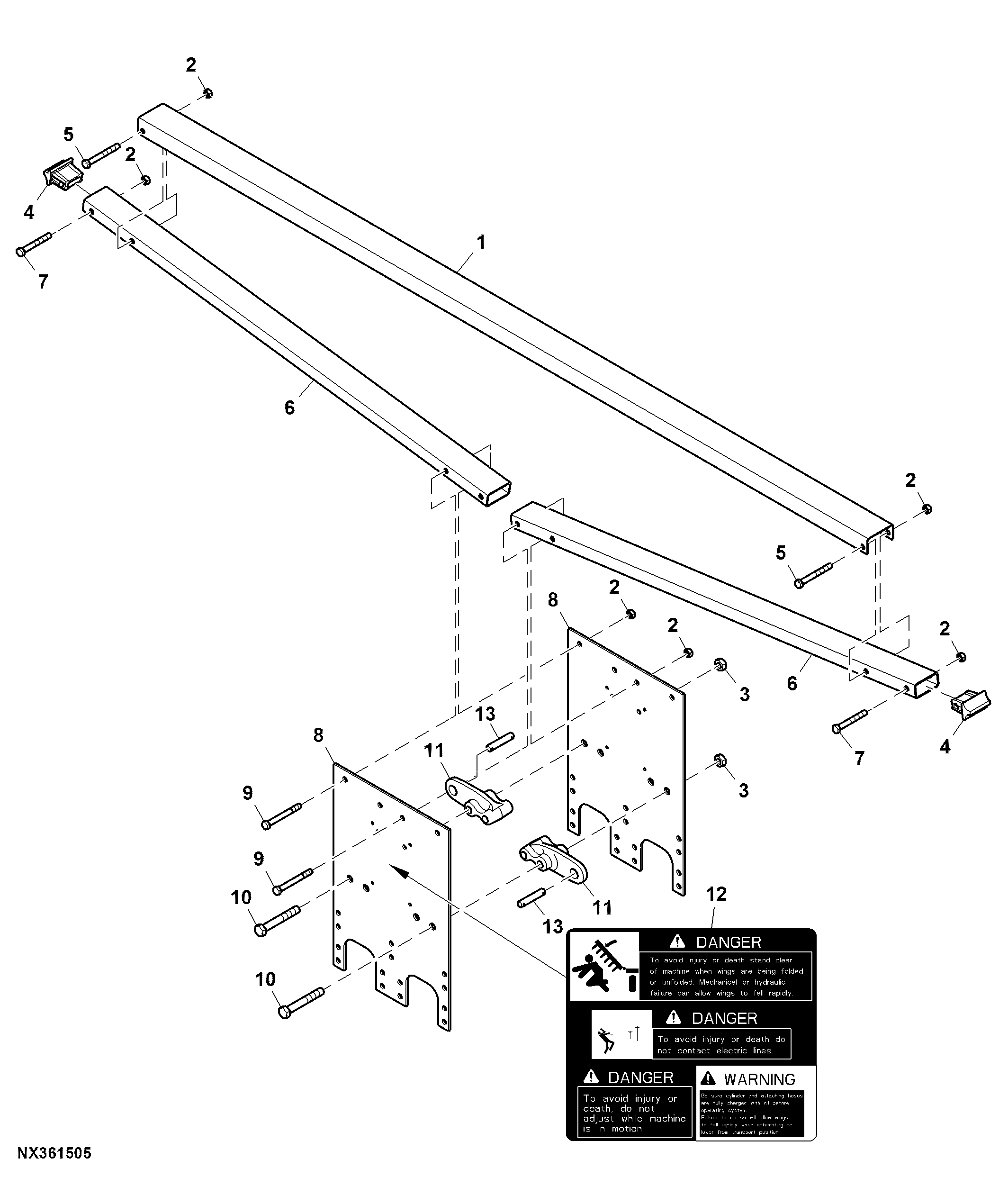 Wing Stops / AccuDepth™ Controller, 12 Ft Main Frame