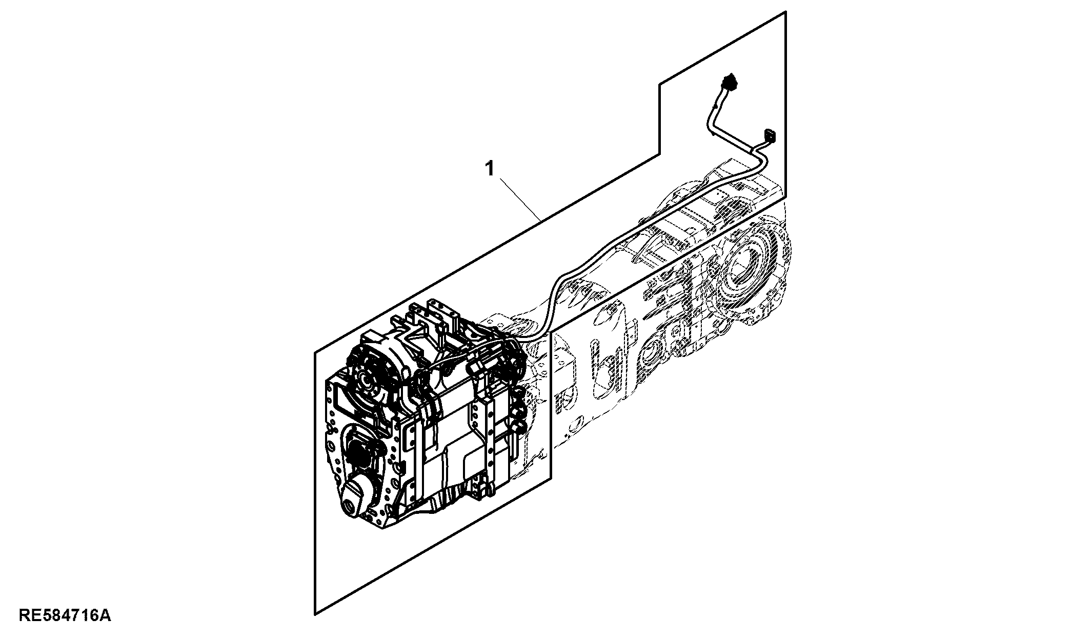 Transmission Assembly, IVT™ (For Clockwise Front PTO)
