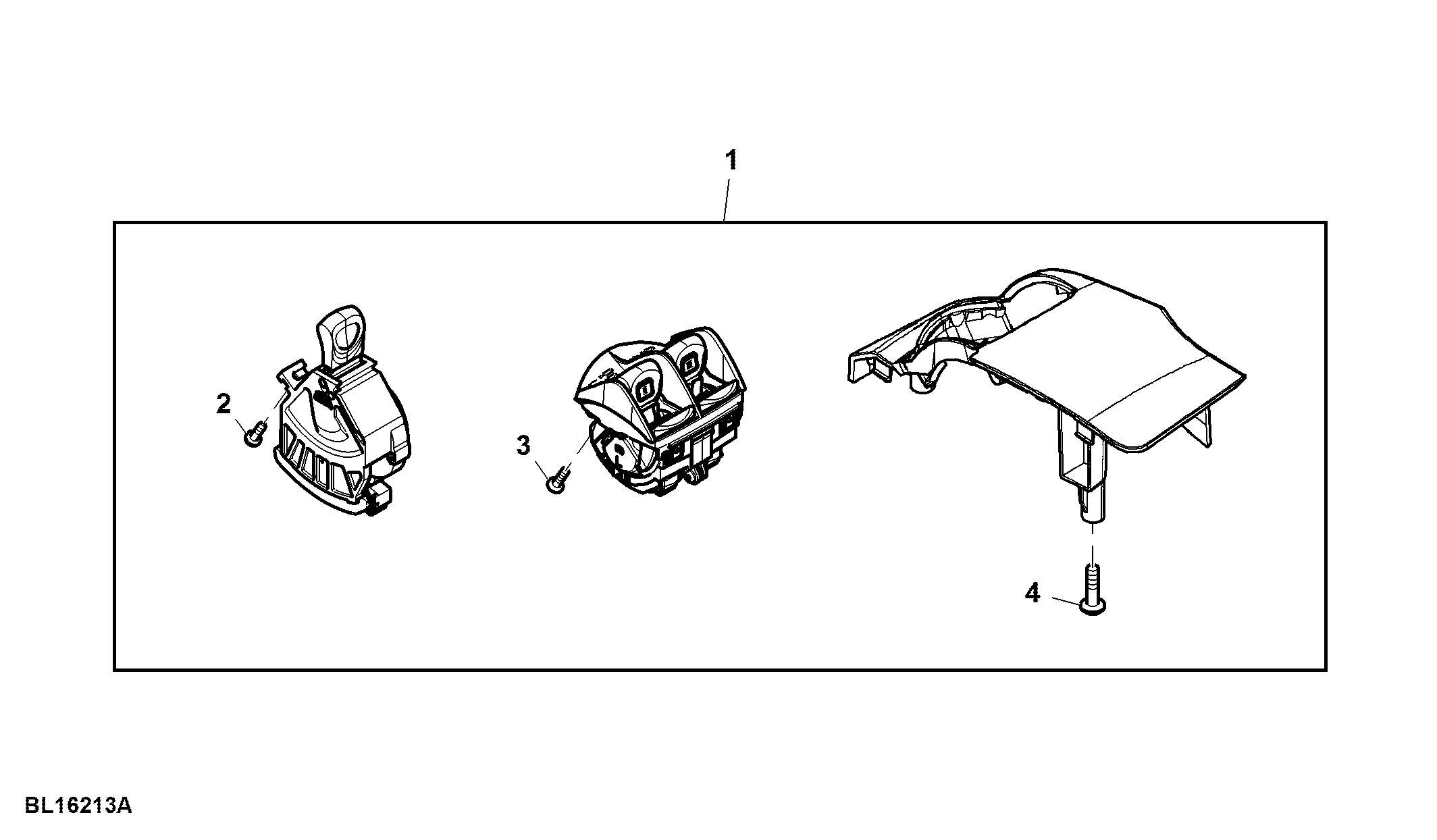 Attachment, Mounting Part, Electrical SCV Control Lever