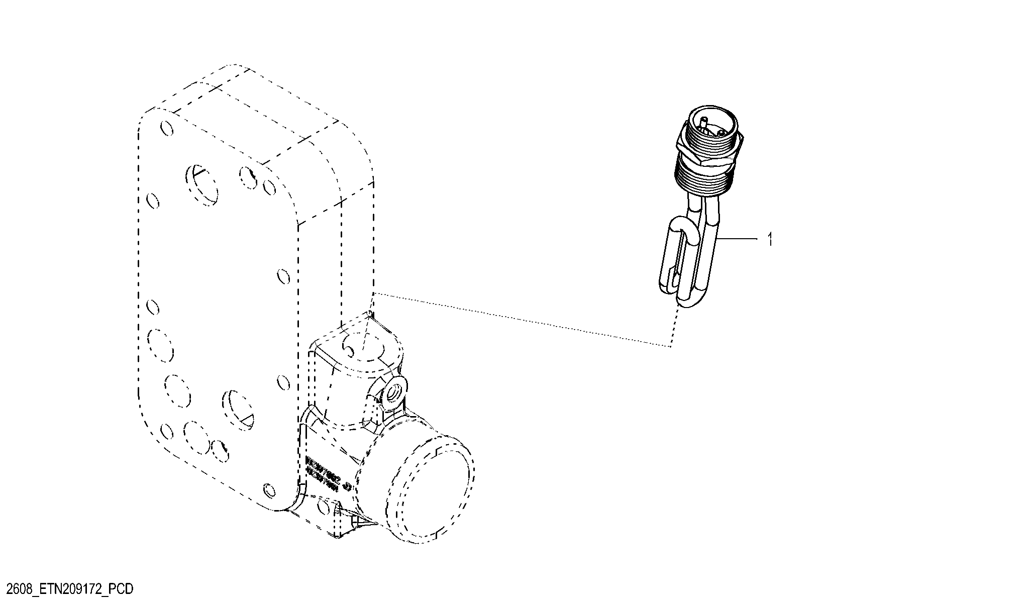 2608 Engine Coolant Heater (034644 - )