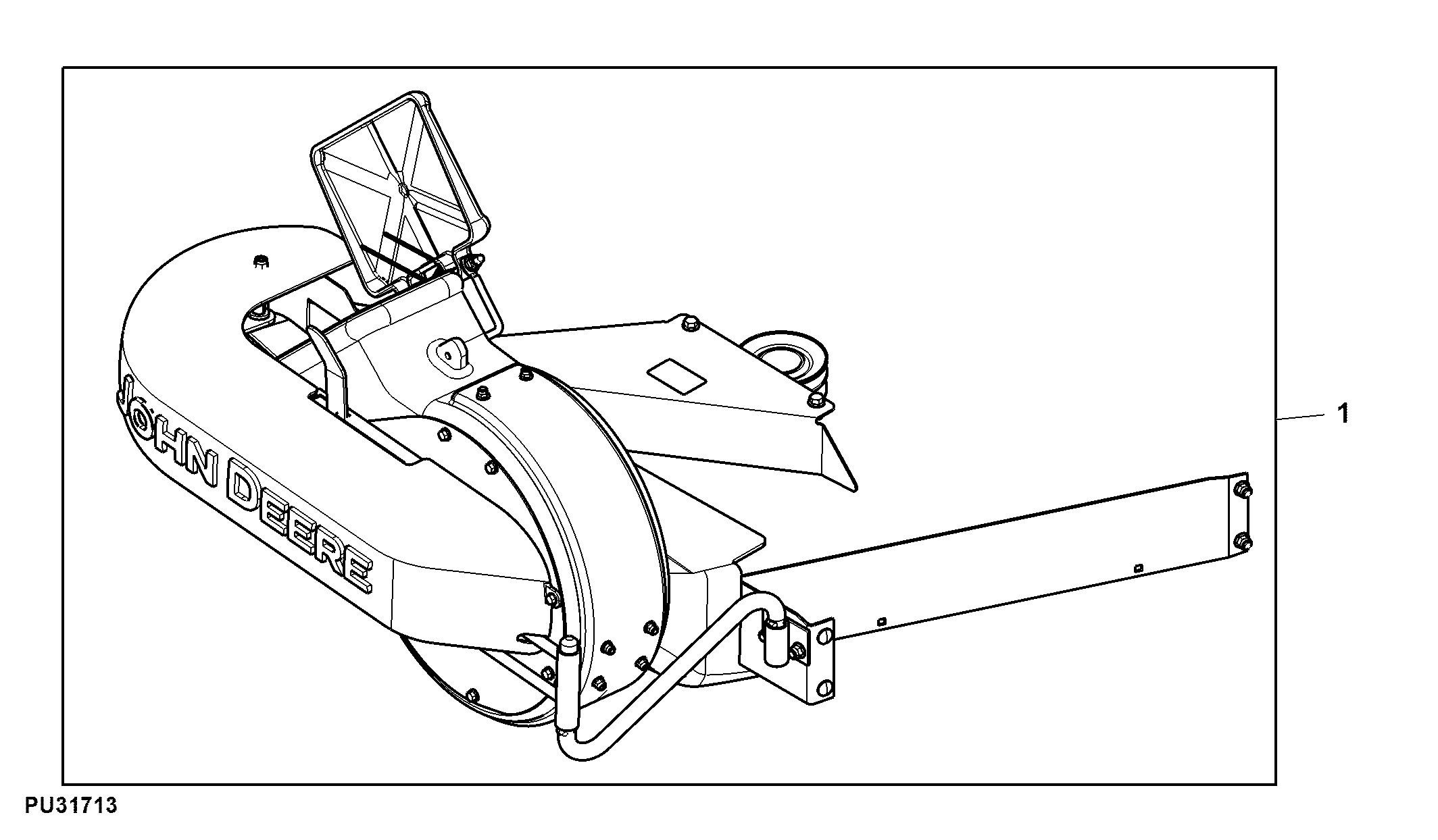 Attachment, Powerflow, 60HC (Not for Canada and USA)