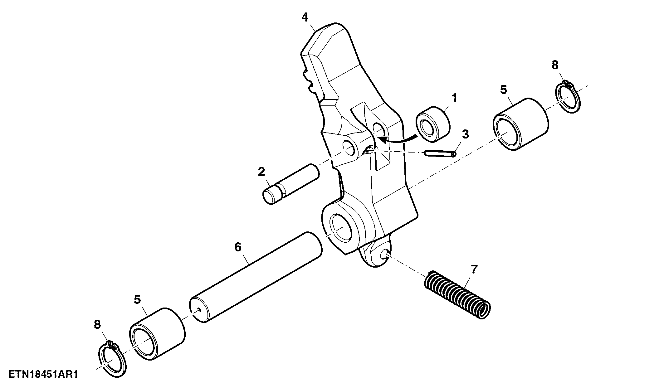 Parking Lock, PowrQuad™, 30 km/h (18.5 mph) / 40 km/h (25 mph)