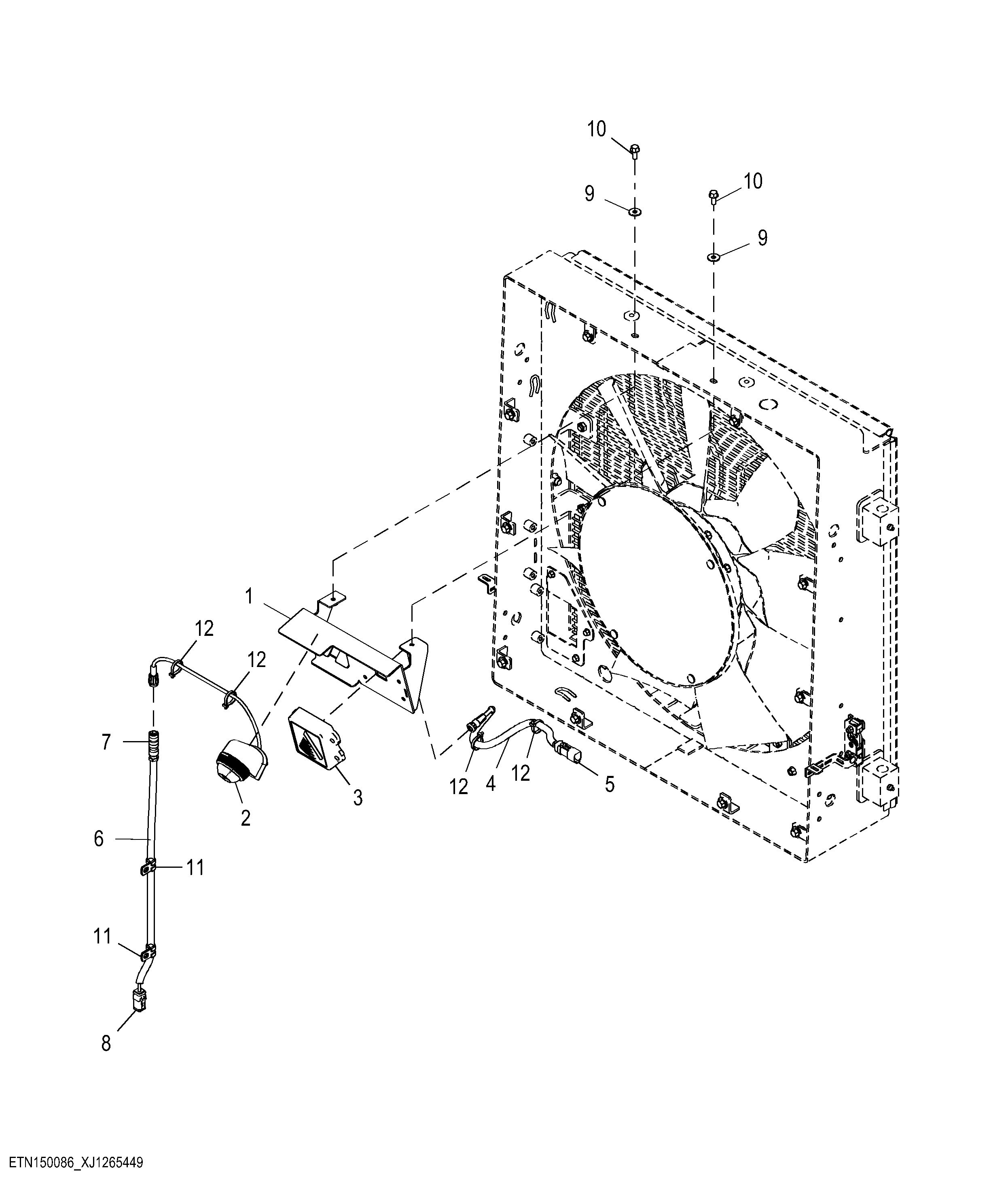 Rear Camera and Rear Object Radar Detection