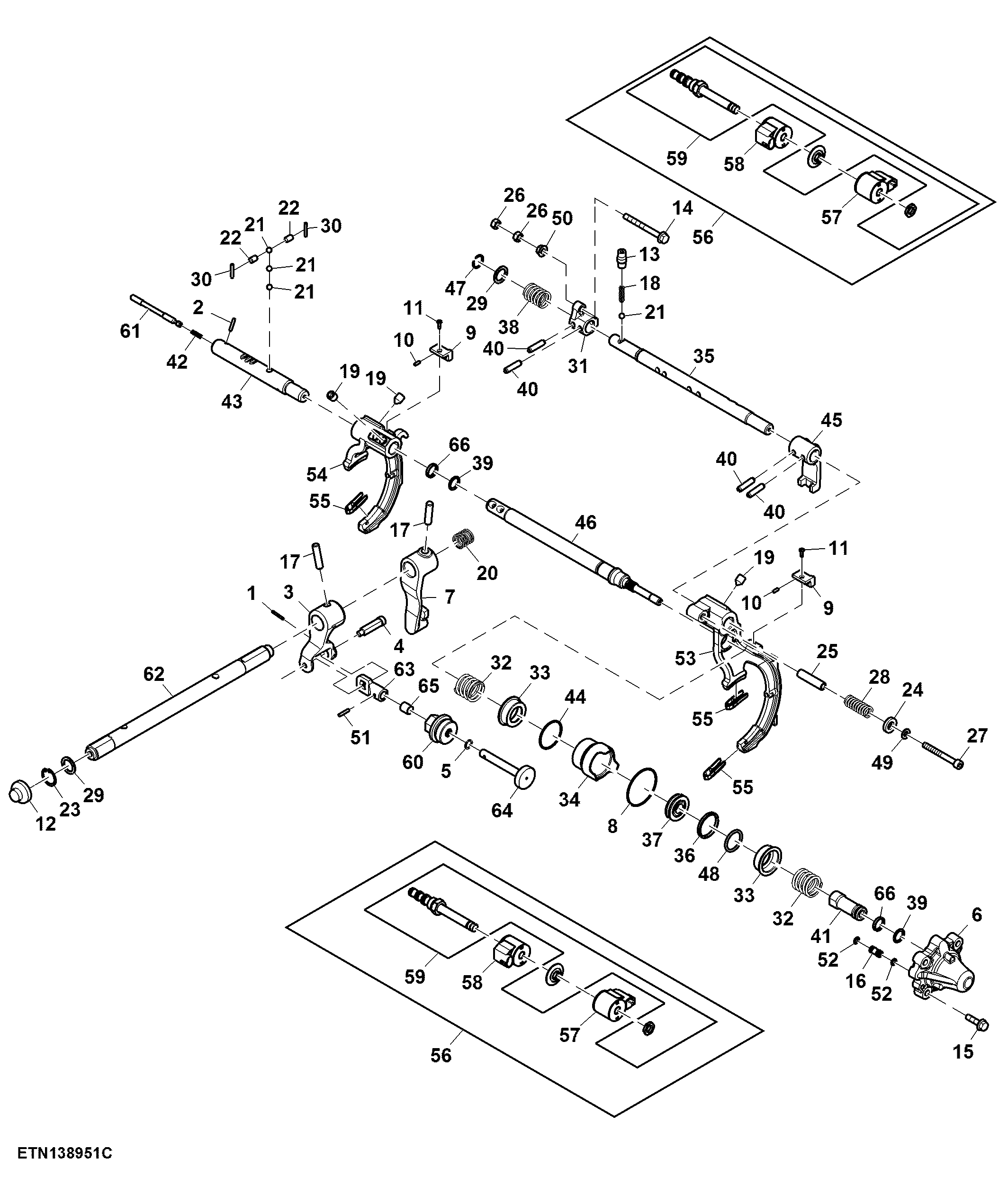 Range Shifting Controller, Electro-Hydraulic Actuation, W/ Creeper