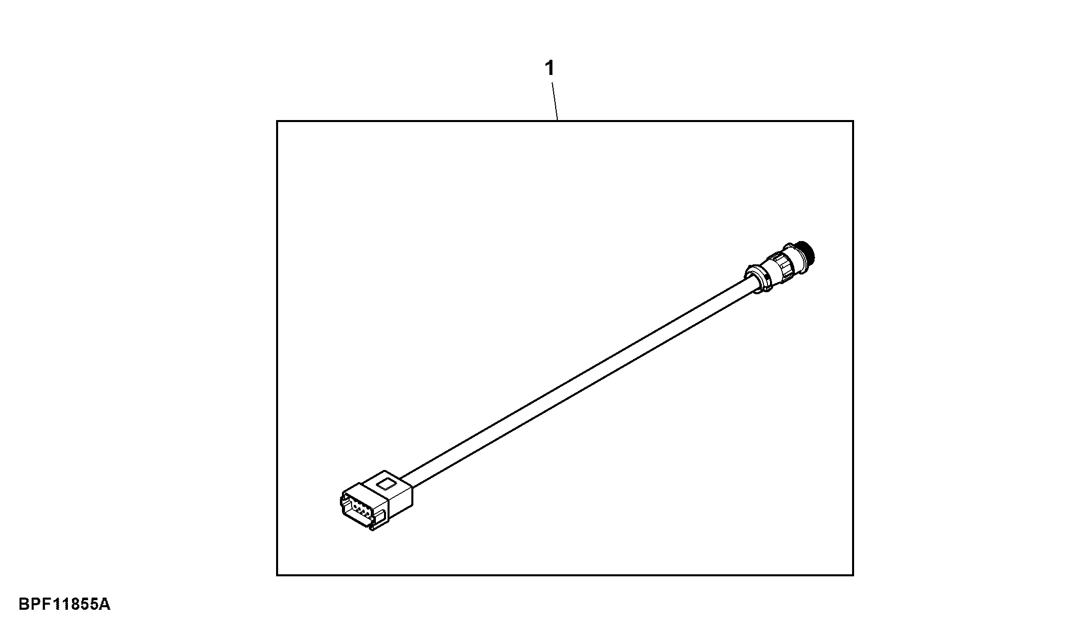 Attachment, Wring Harness for ATU 300 to ATU 200 Adapter