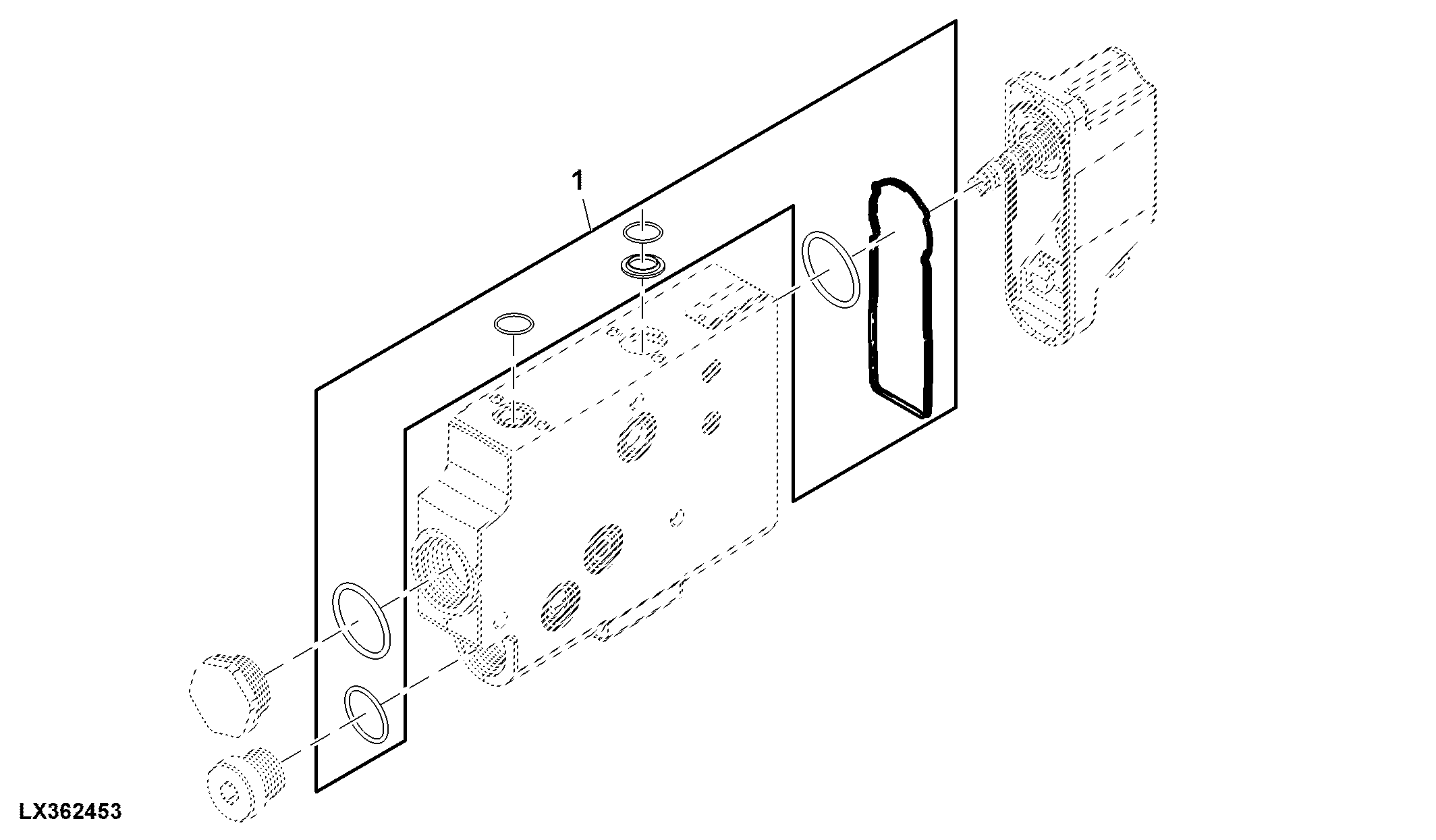 Gasket Kit, Electronic Valve, Electronic Distributor