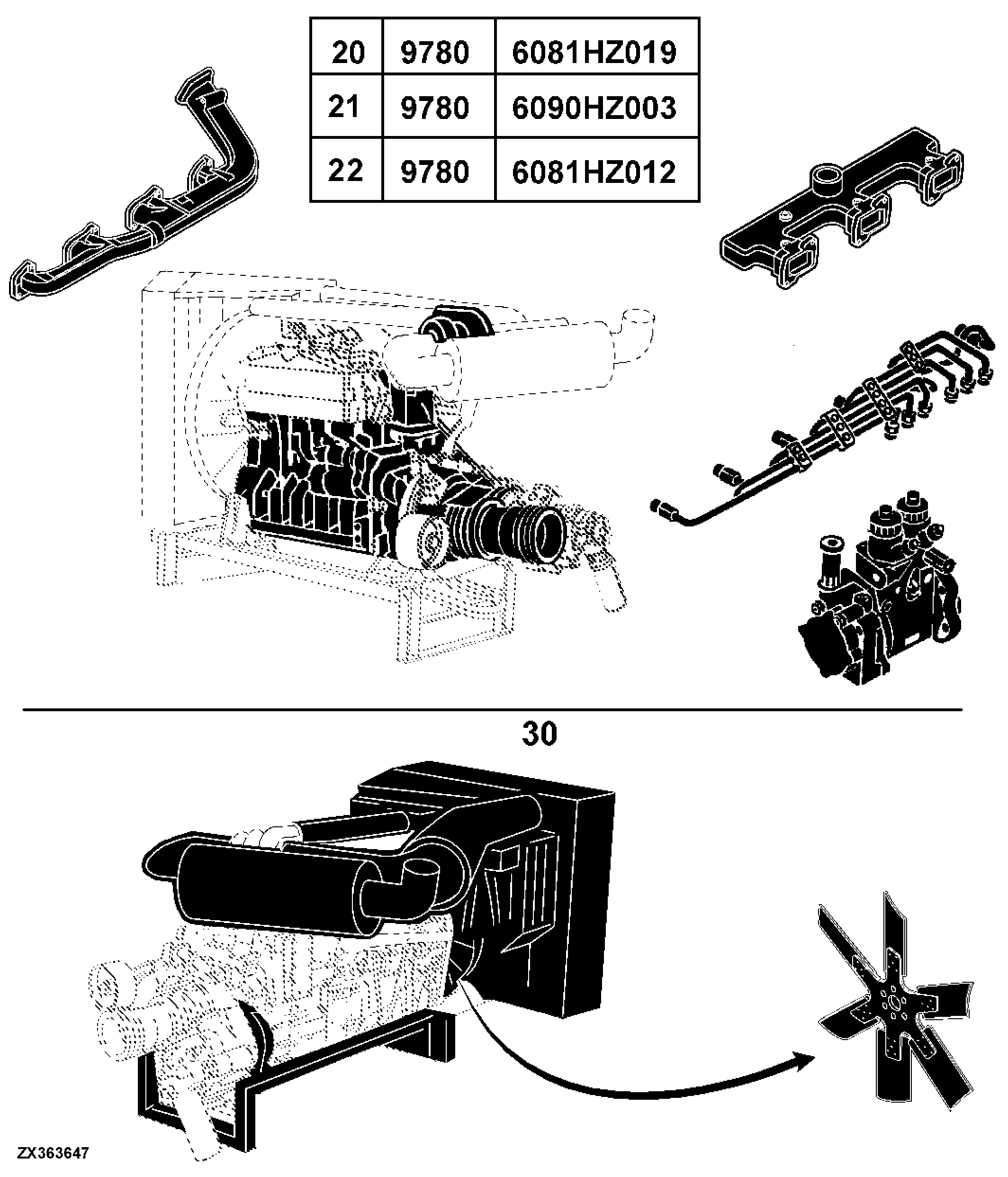 9780CTS, 9780i CTS Combines (S.N. 072800- )Worldwide Edition