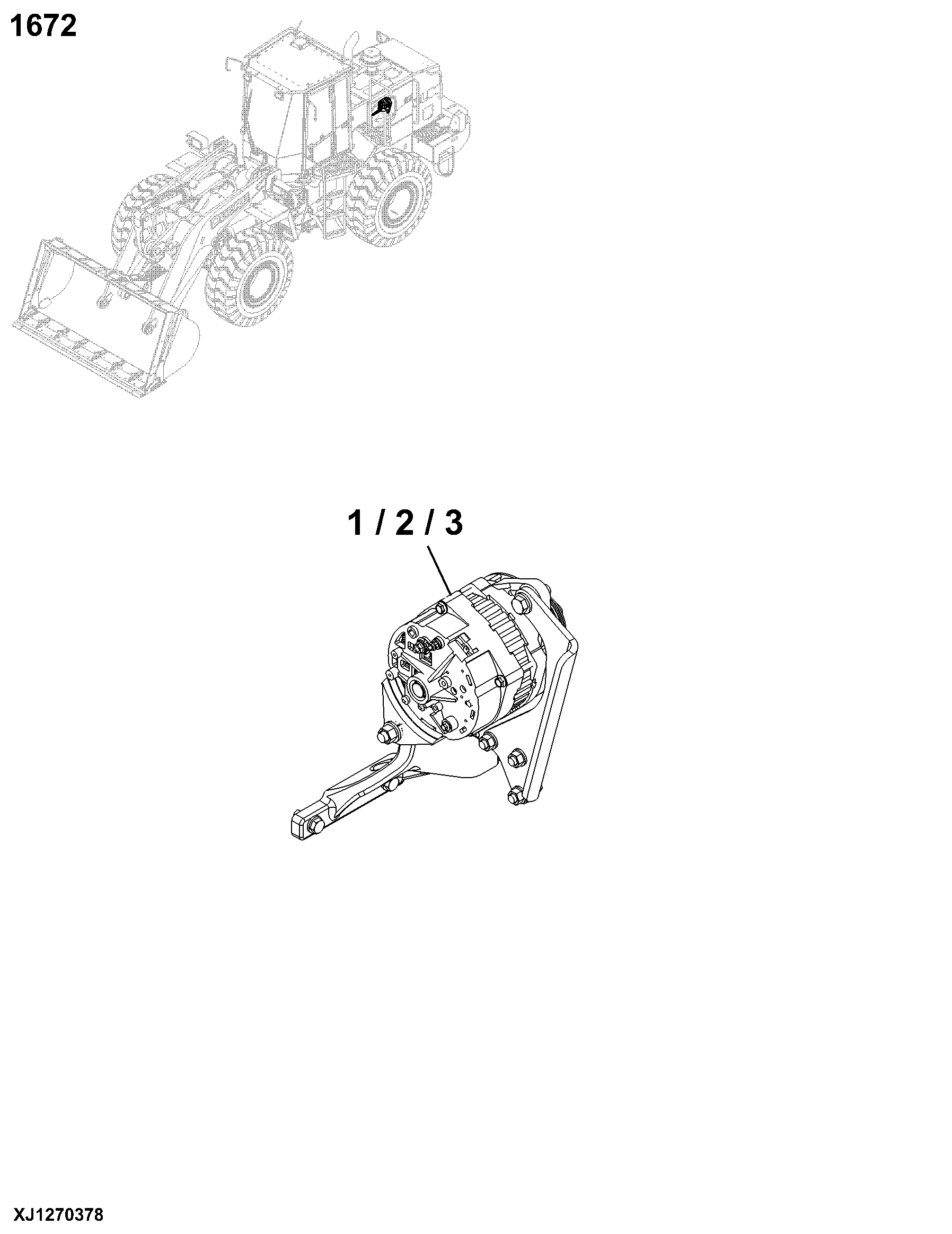 1672 Alternator, Regulator And Charging System Wiring