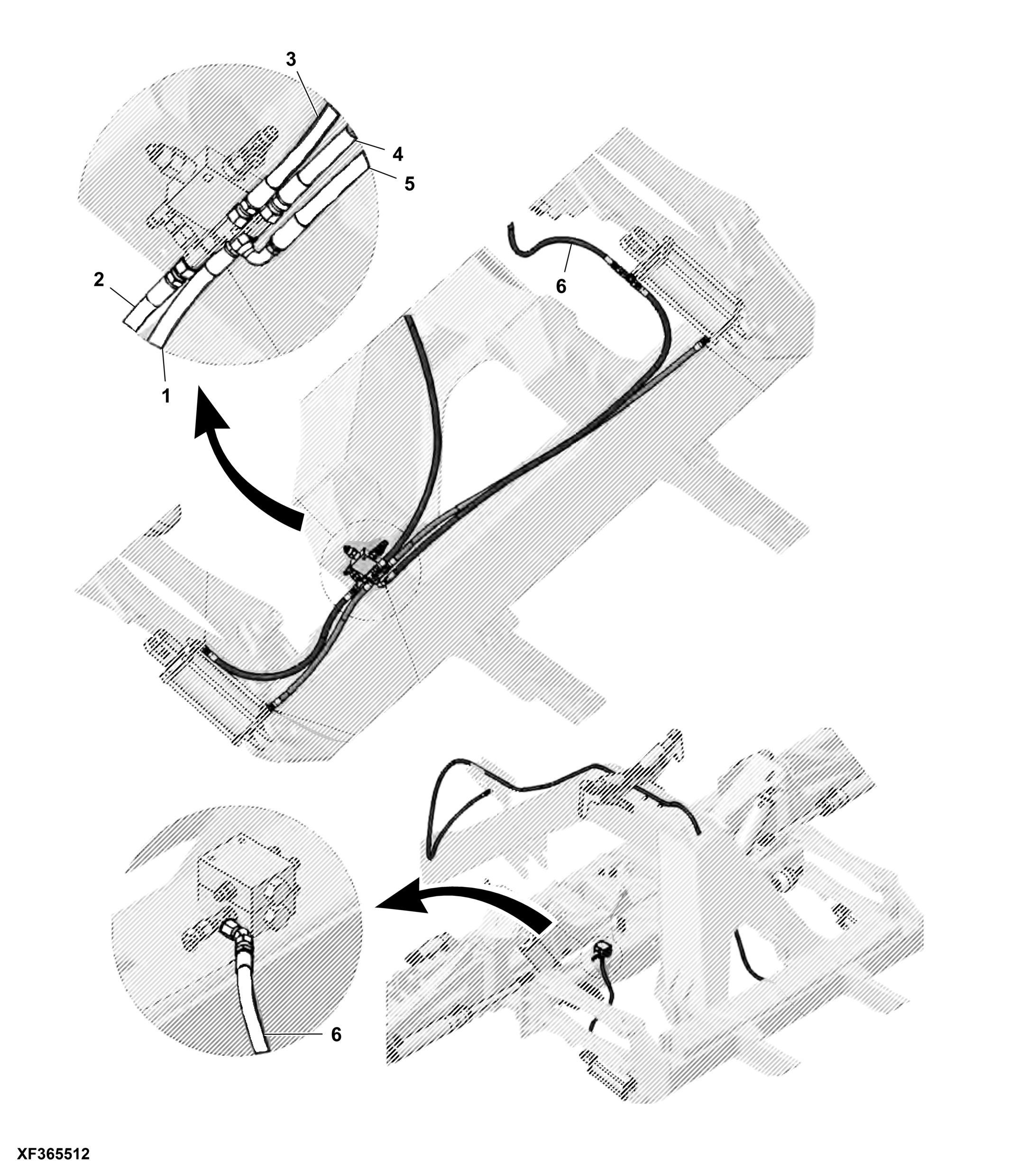 Main Lift Hydraulics ( - 196709)