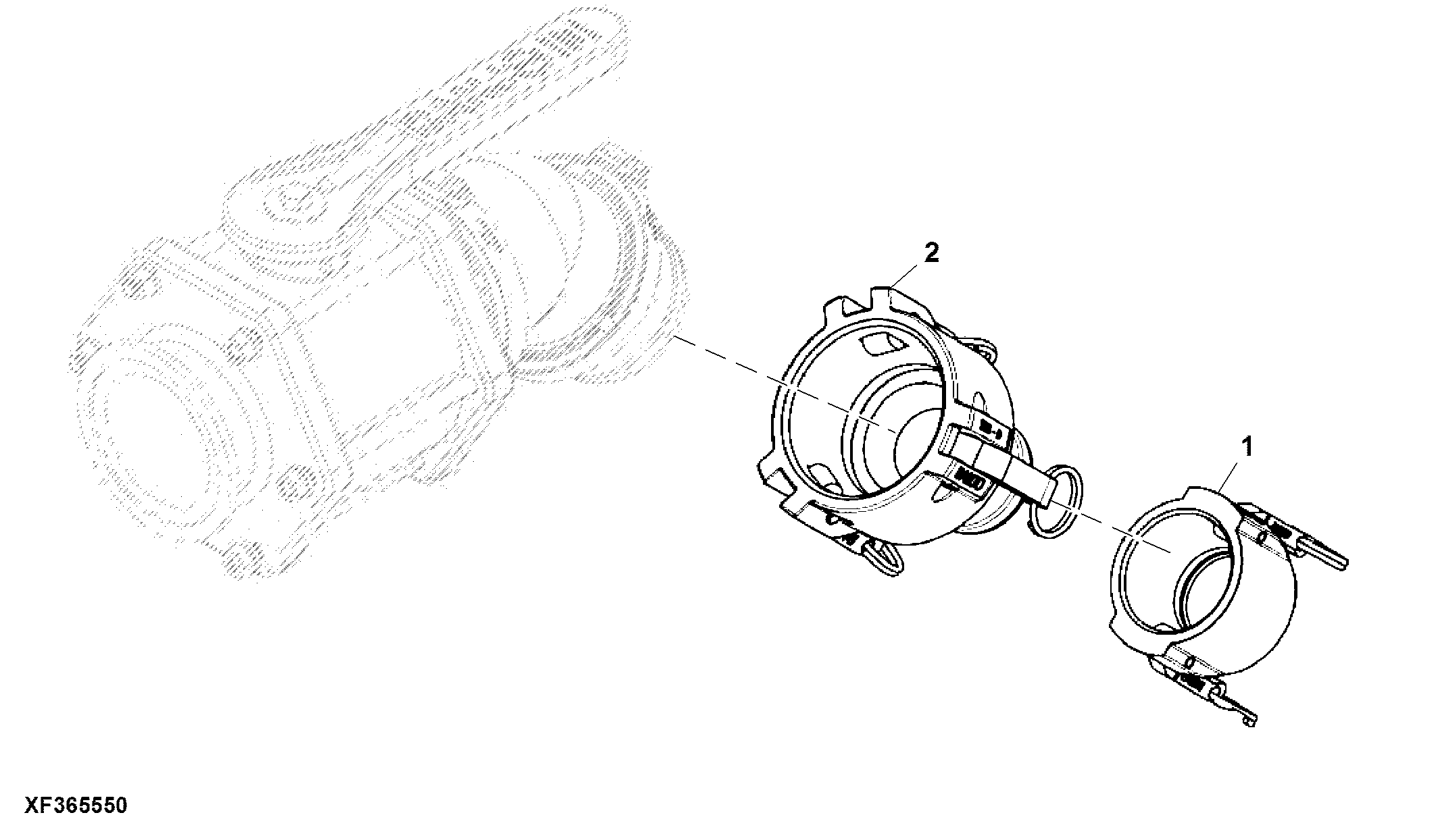 Quick Fill Adapter, 3 in. to 2 in.
