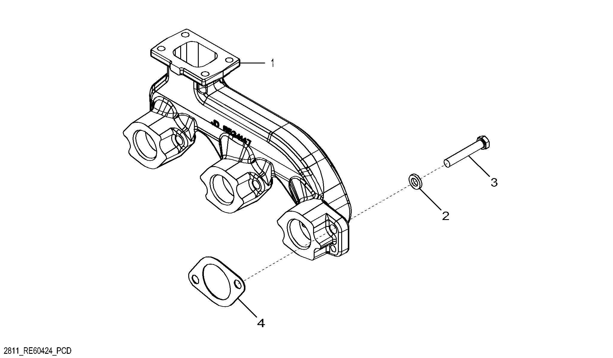 2811 Exhaust Manifold