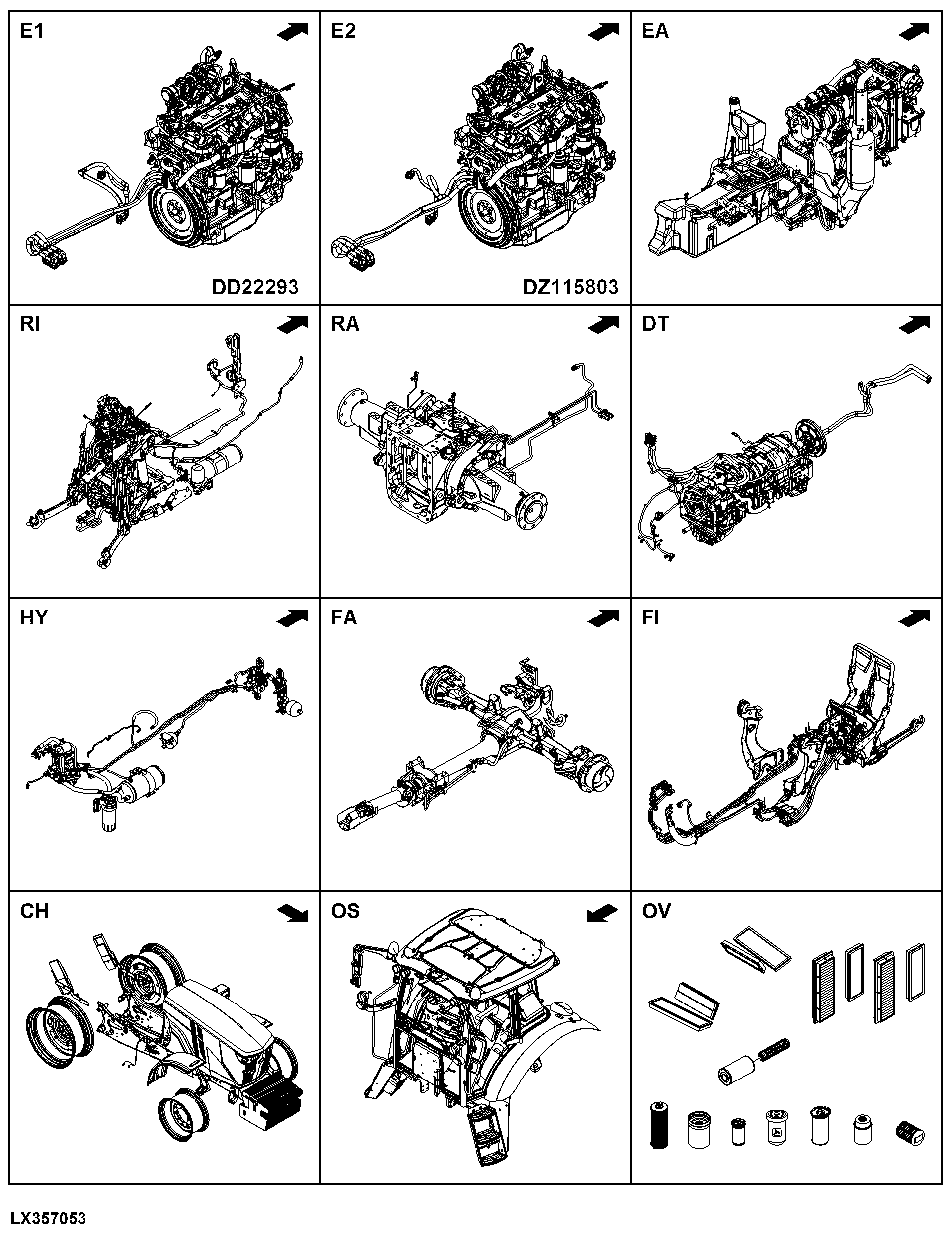 6105RC Tractor (Europe Edition, Engine SN: 4045UXXXXXX)(Final Tier 4)(MY18- )