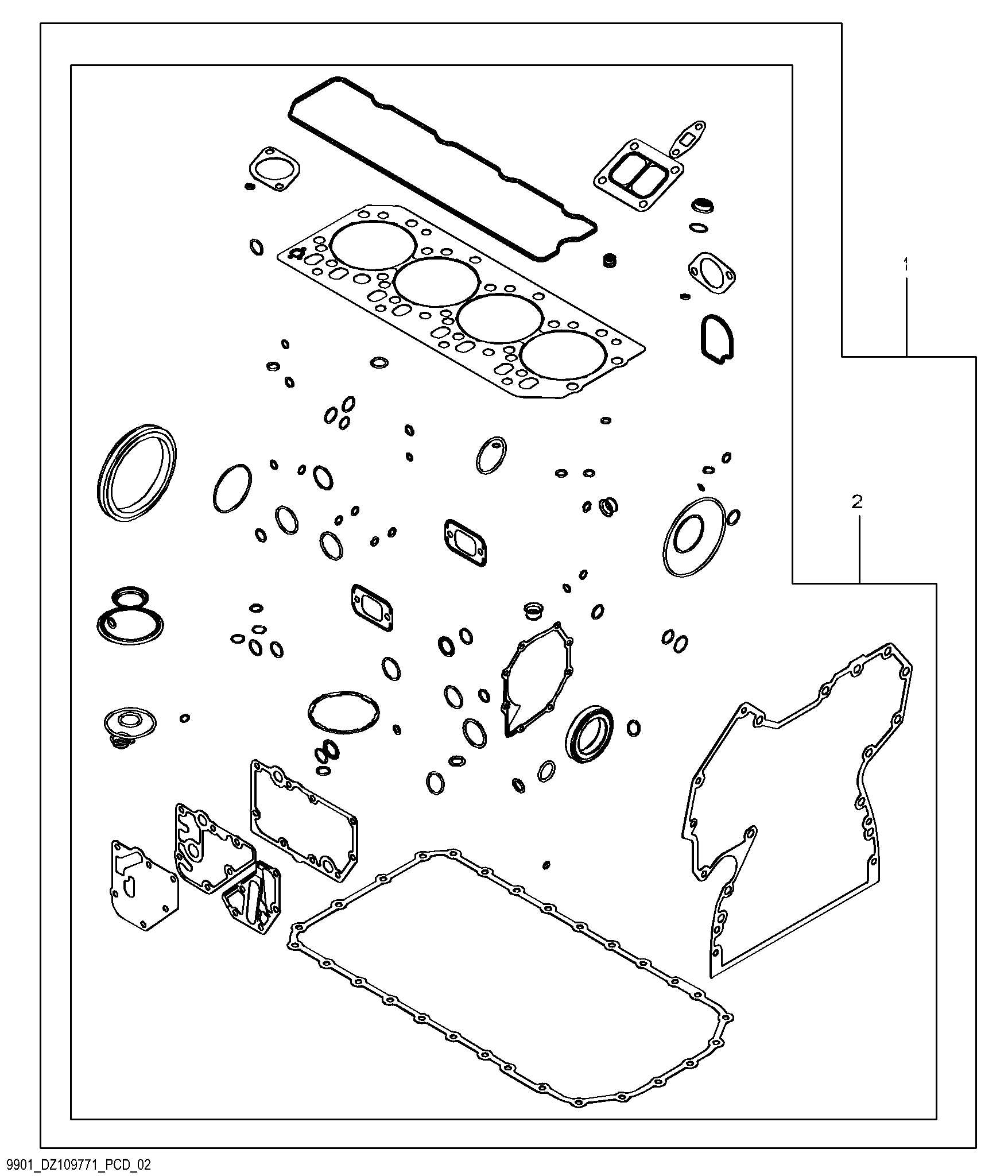 9901 Engine Overhaul Kit (2/2)