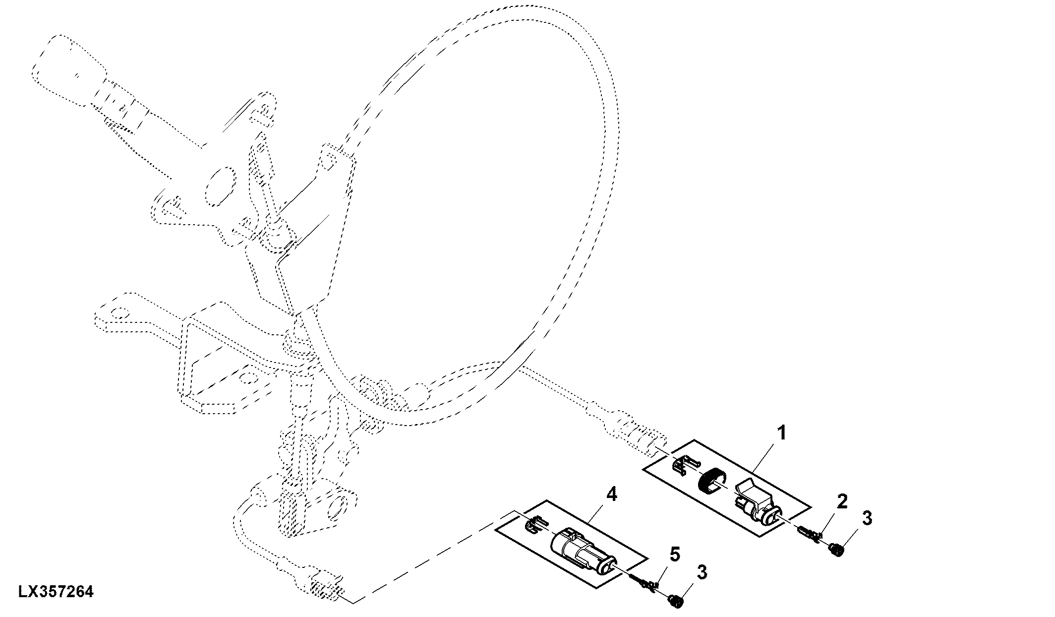 Connectors, Reverser, Ground Drive PTO Control