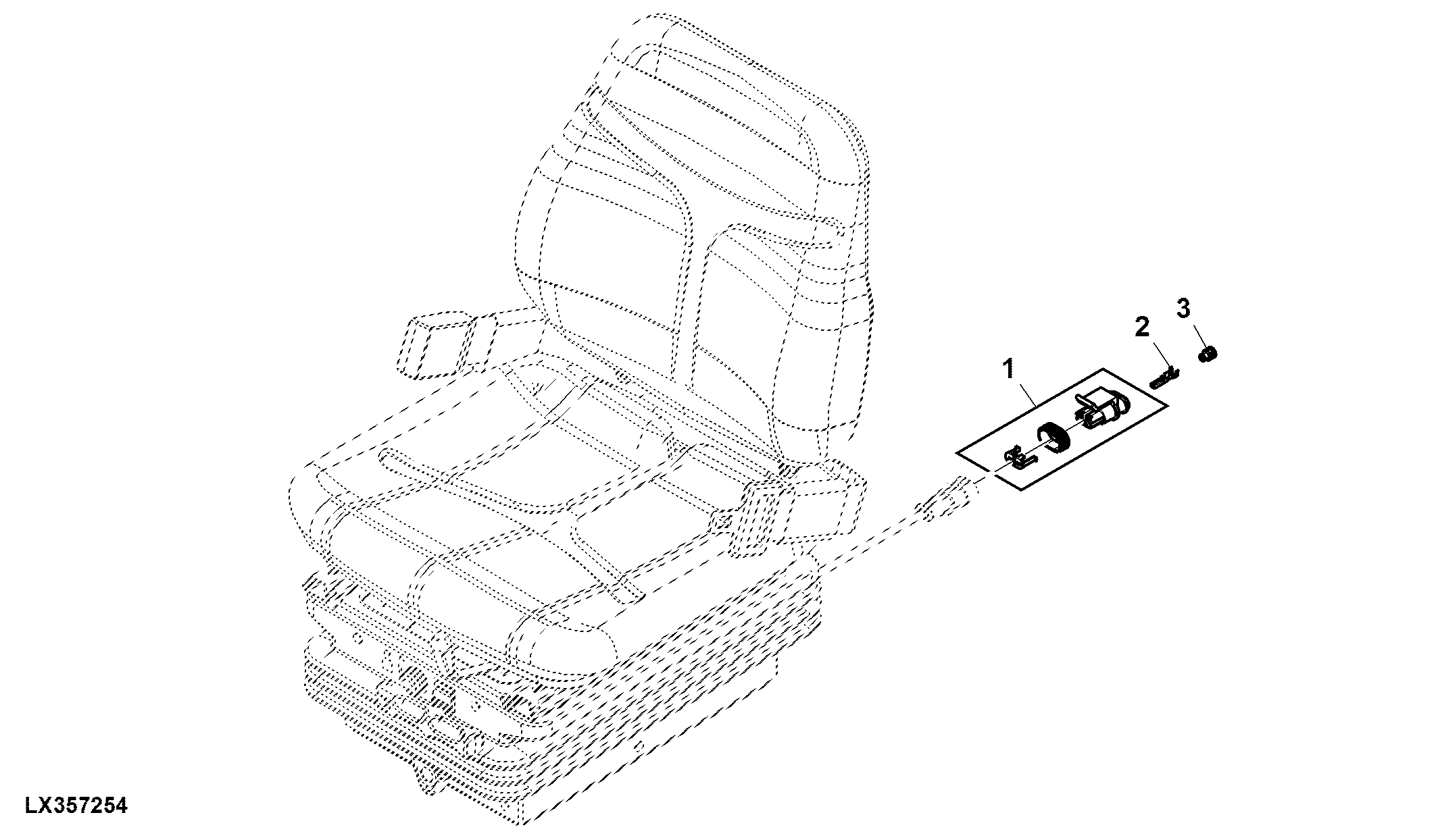 Connectors, Mechanical Suspended Seat